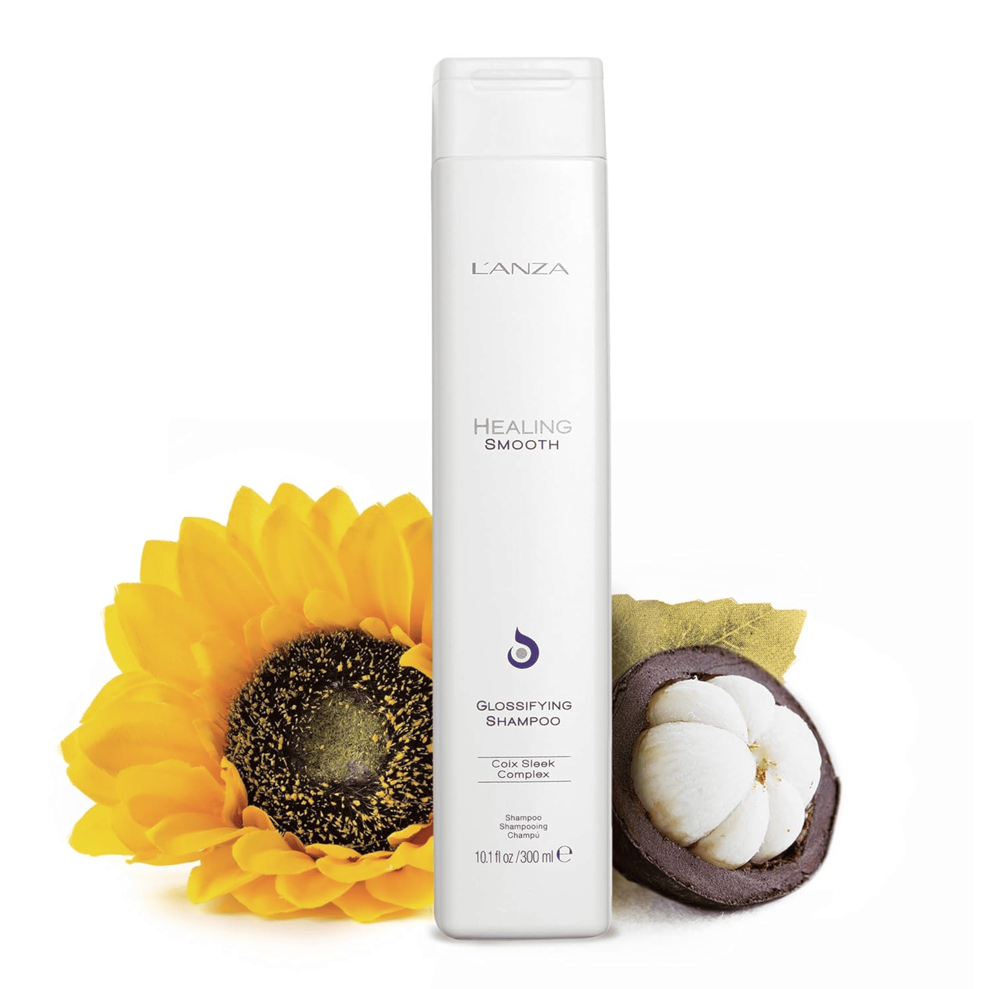 Разглаживающий шампунь для блеска волос L’anza Healing Smooth Glossifying Shampoo