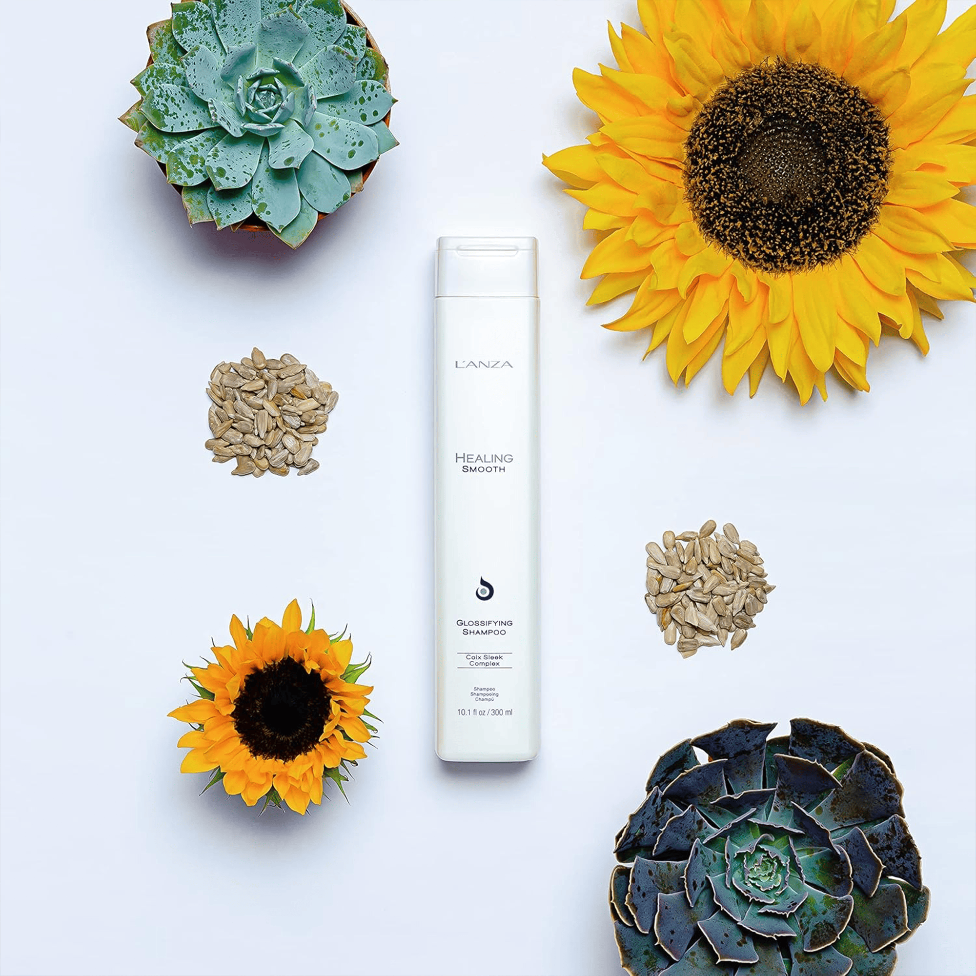 Разглаживающий шампунь для блеска волос L’anza Healing Smooth Glossifying Shampoo