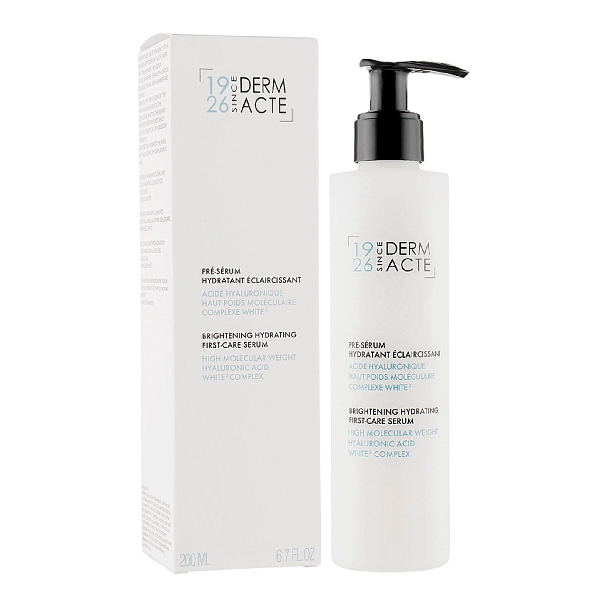 Освітлювальна зволожувальна пре-сироватка  Academie White Derm Acte Brightening Hydrating First-Care Serum