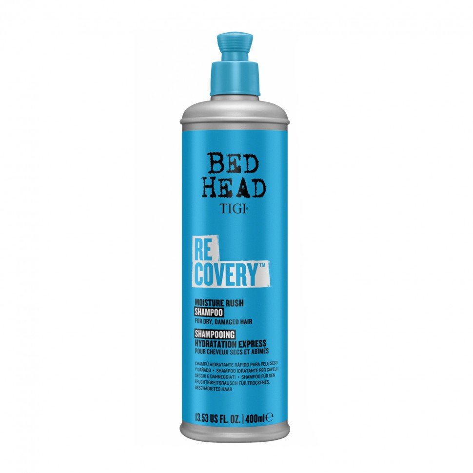 TIGI Bed Head Recovery Shampoo Moisture Rush - Зволожуючий шампунь для сухого або пошкодженого волосся