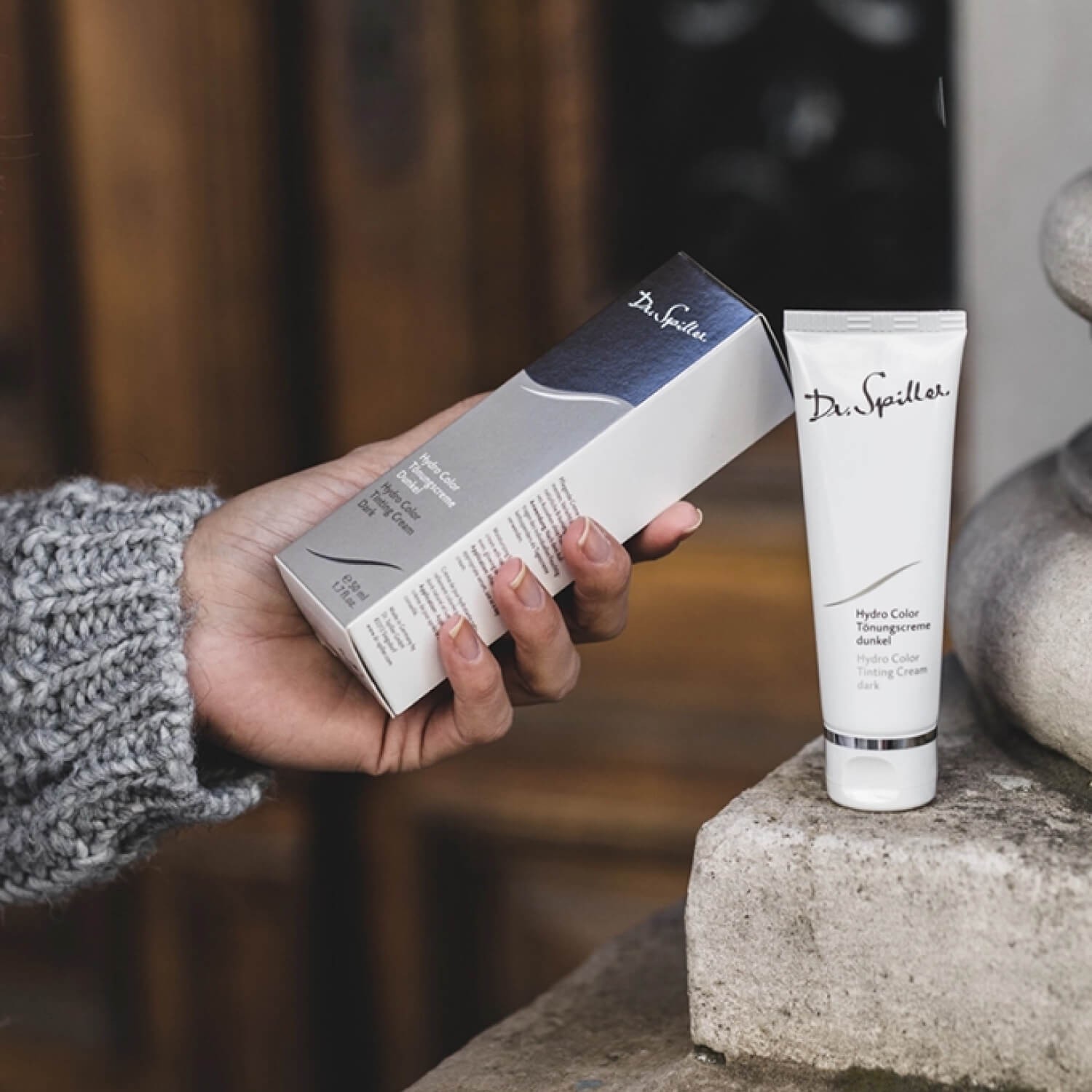 Тональний крем темний Dr.Spiller Hydro Colour Tinting Cream Dark