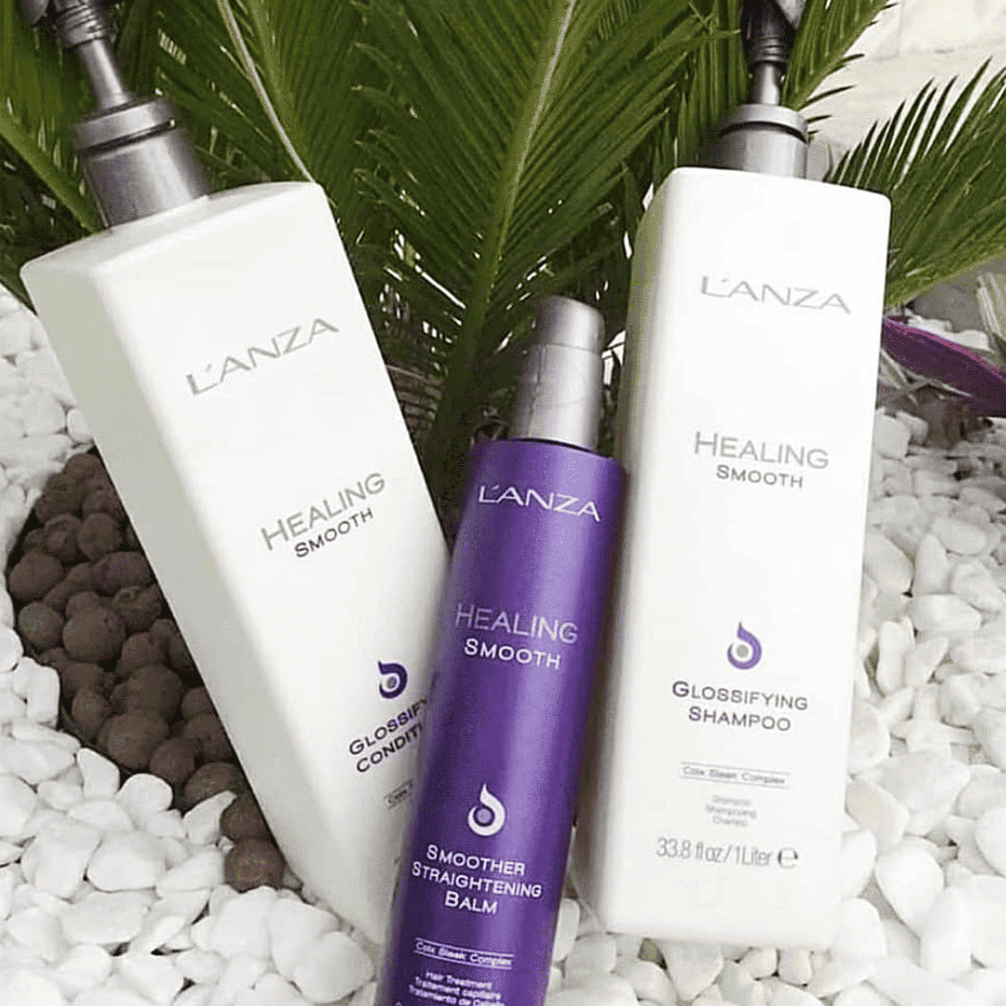Розгладжувальний кондиціонер для блиску волосся L’anza Healing Smooth Glossifying Conditioner