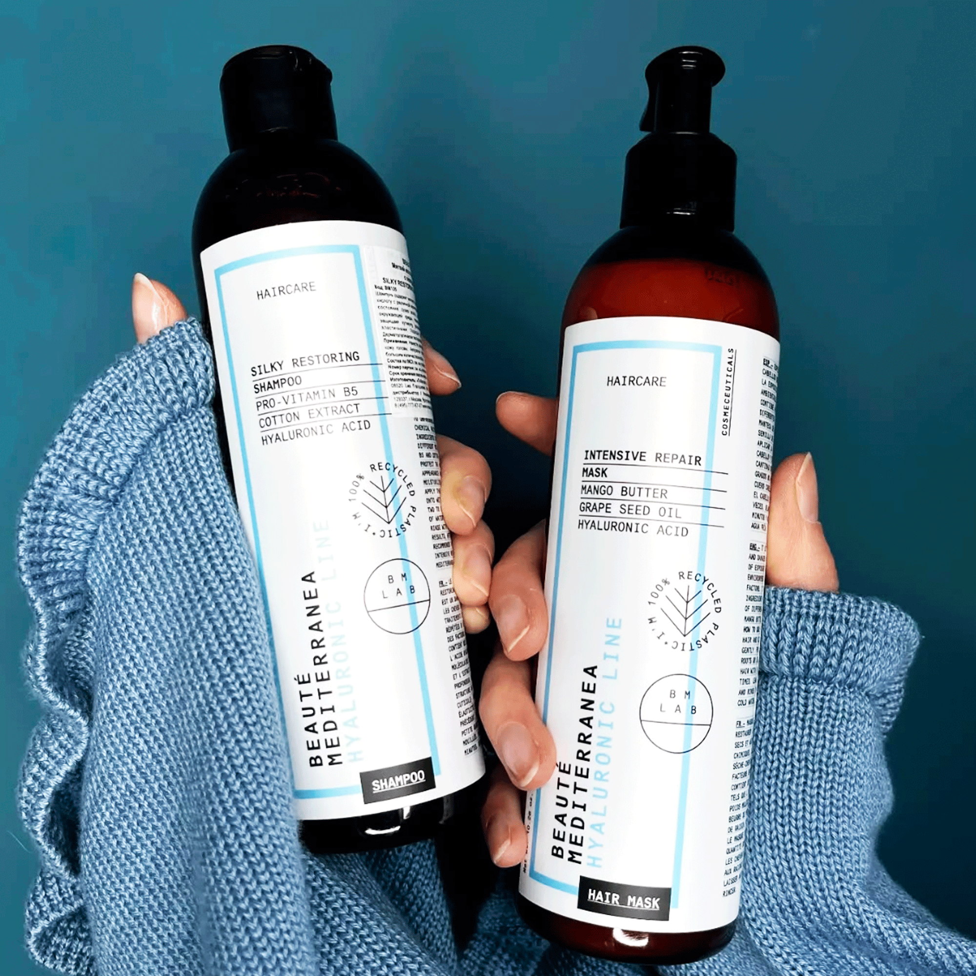 Відновлюючий шампунь для волосся Beaute Mediterranea Silky Restoring Shampoo