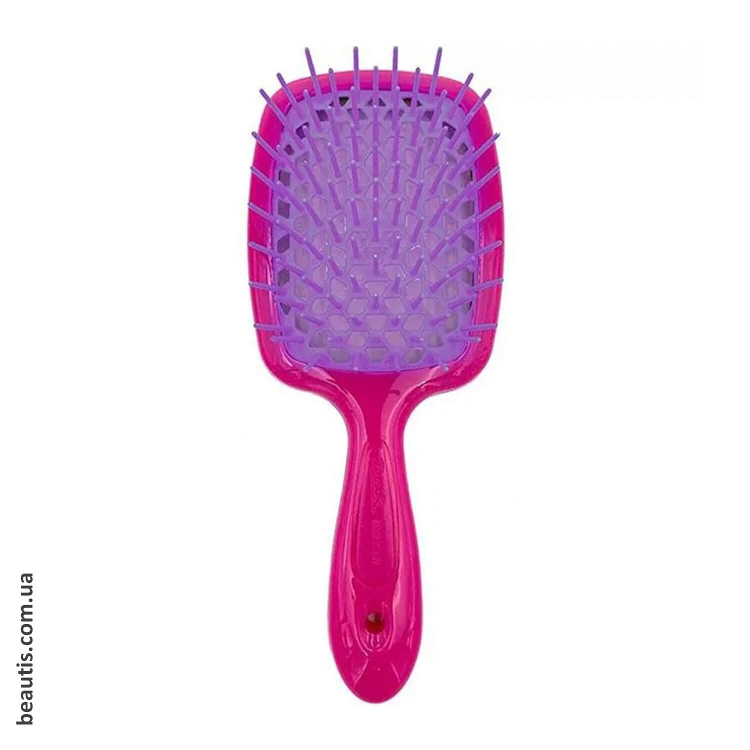 Расческа малиновый и фуксия Janeke Superbrush Standart Raspberry And Purple