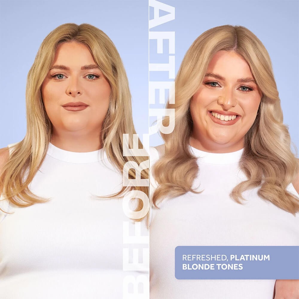 Тонирующие ампулы с синим пигментом Lee Stafford Bleach Blondes Ice White Toning Cool Shots