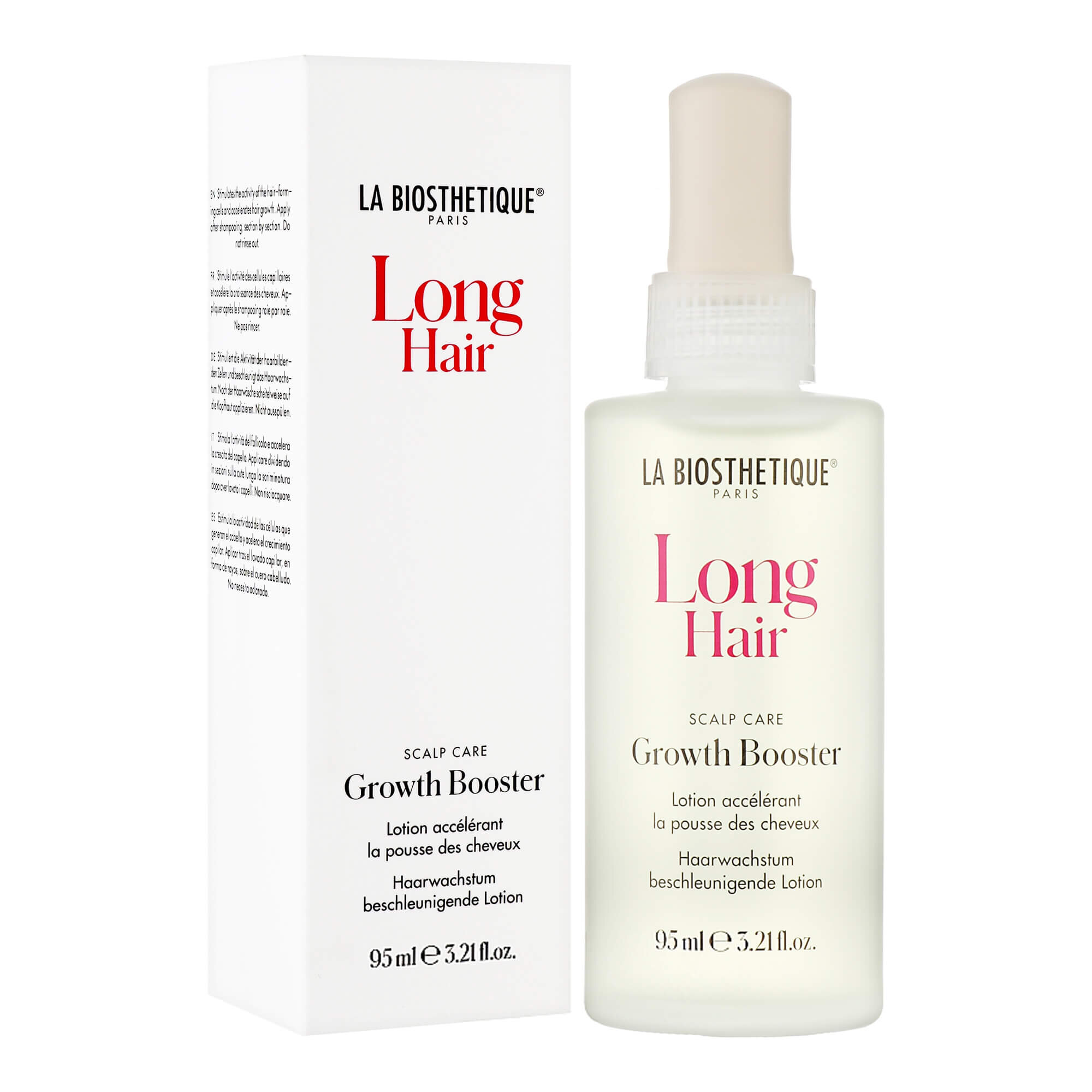 Стимулюючий лосьйон для активації росту волосся La Biosthetique Long Hair Growth Booster