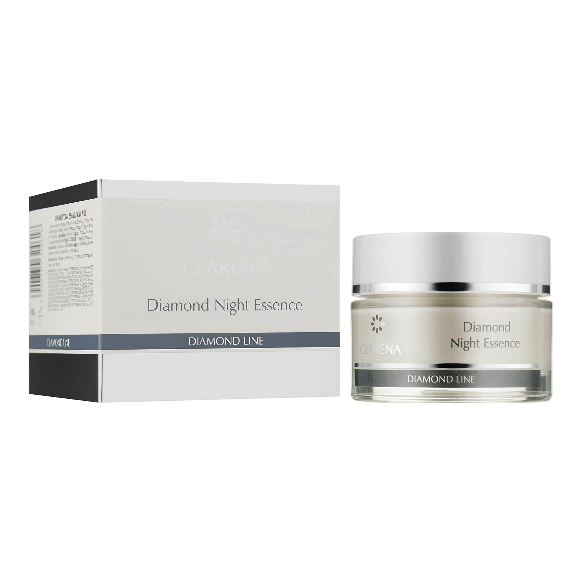 Алмазная ночная эссенция-крем Clarena Anti Age De LUX Line Diamond Night Essence