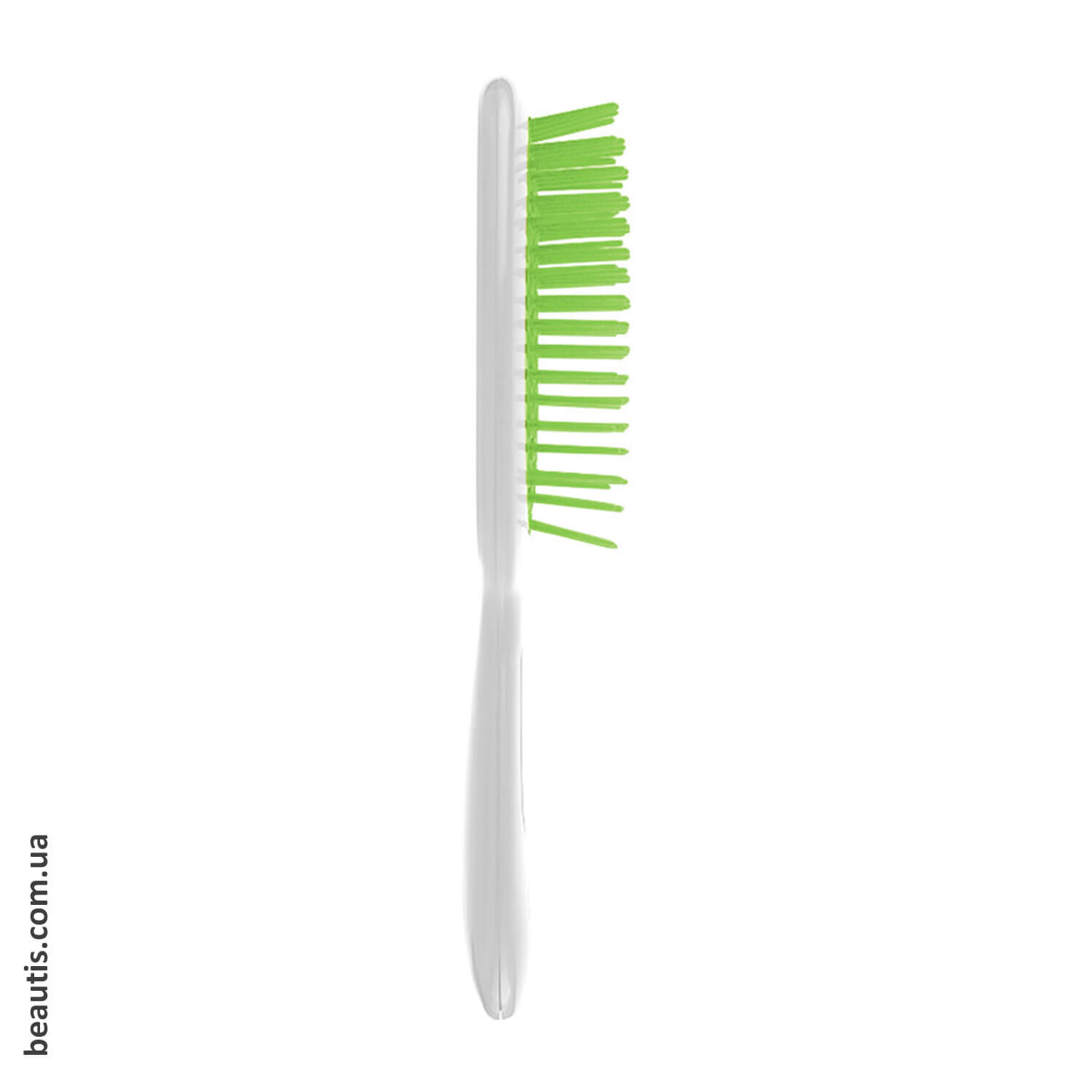 Гребінець білий із зеленим Janeke Superbrush Standart White & Green