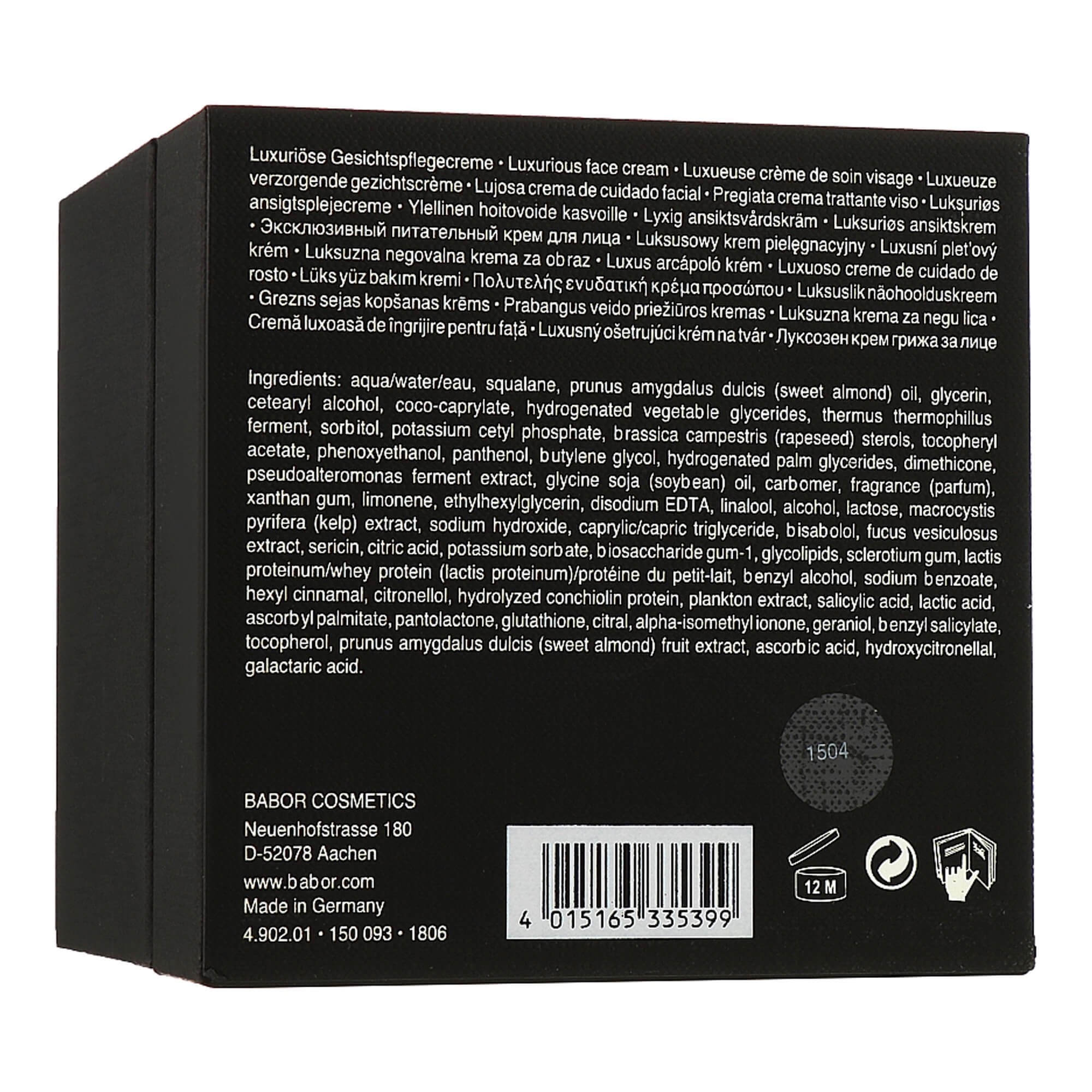 Babor SeaCreation The Cream цена