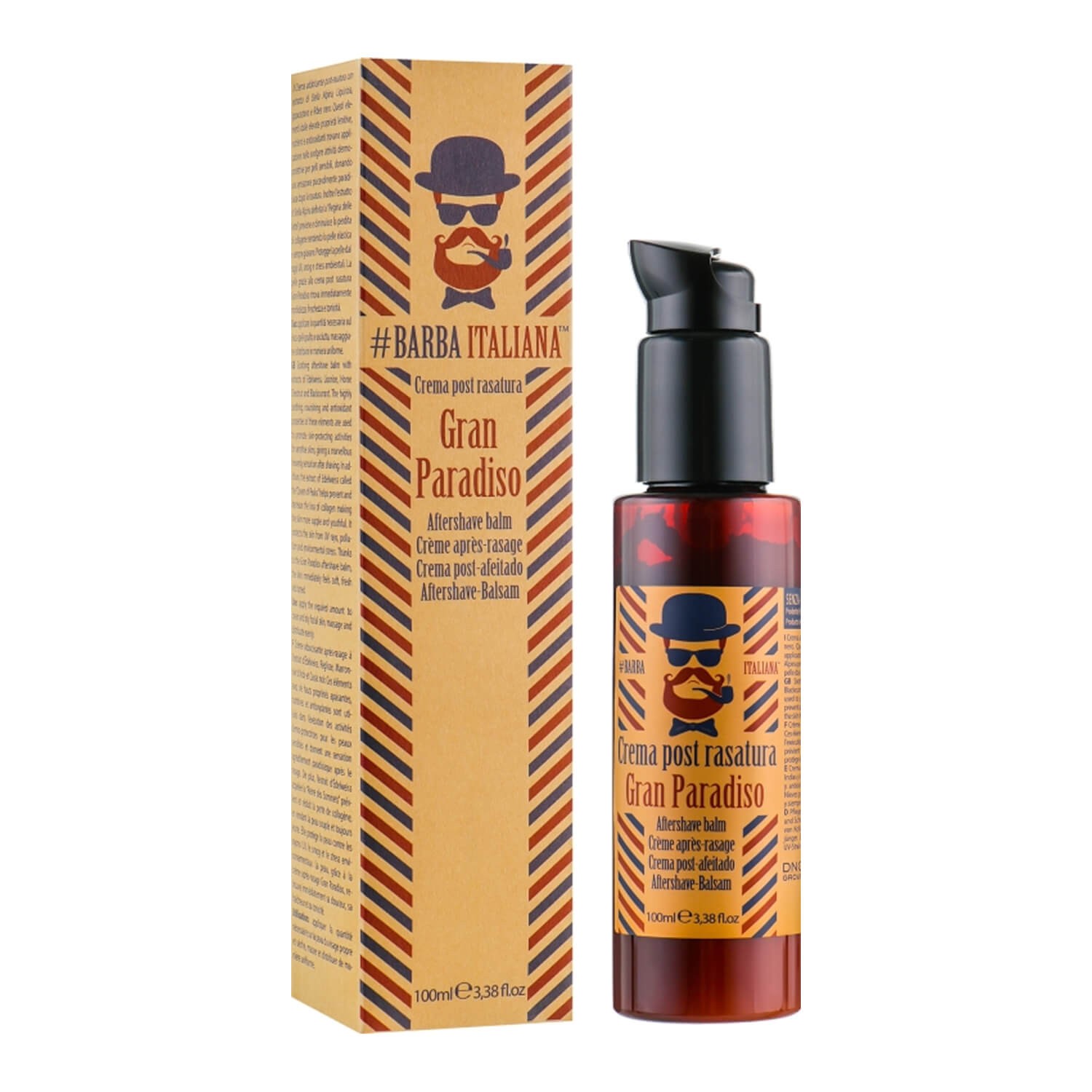 Бальзам после бритья Barba Italiana Aftershave Cream Gran Paradiso