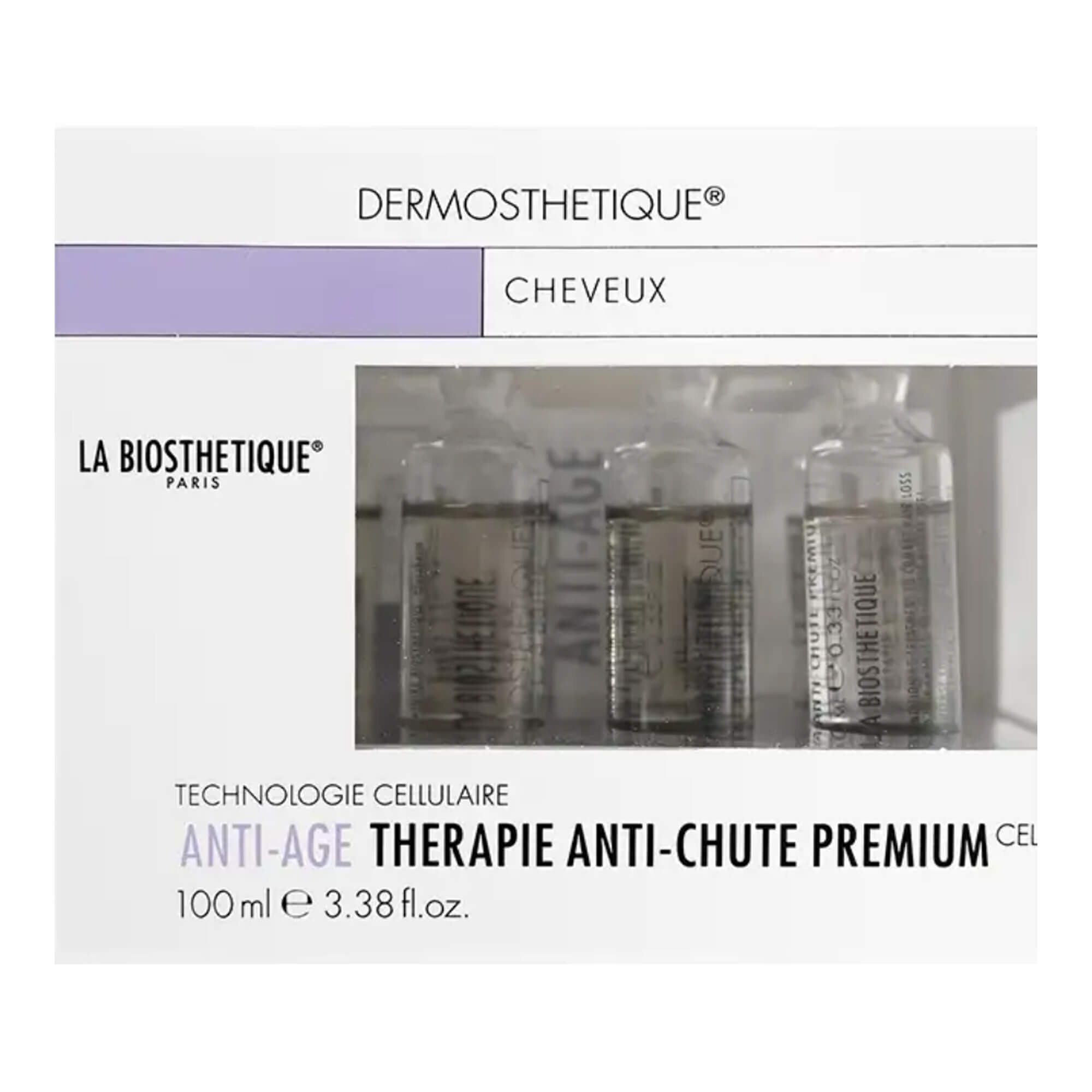 Ампулы против выпадения волос La Biosthetique Dermosthetique Therapie Anti-Chute Premium
