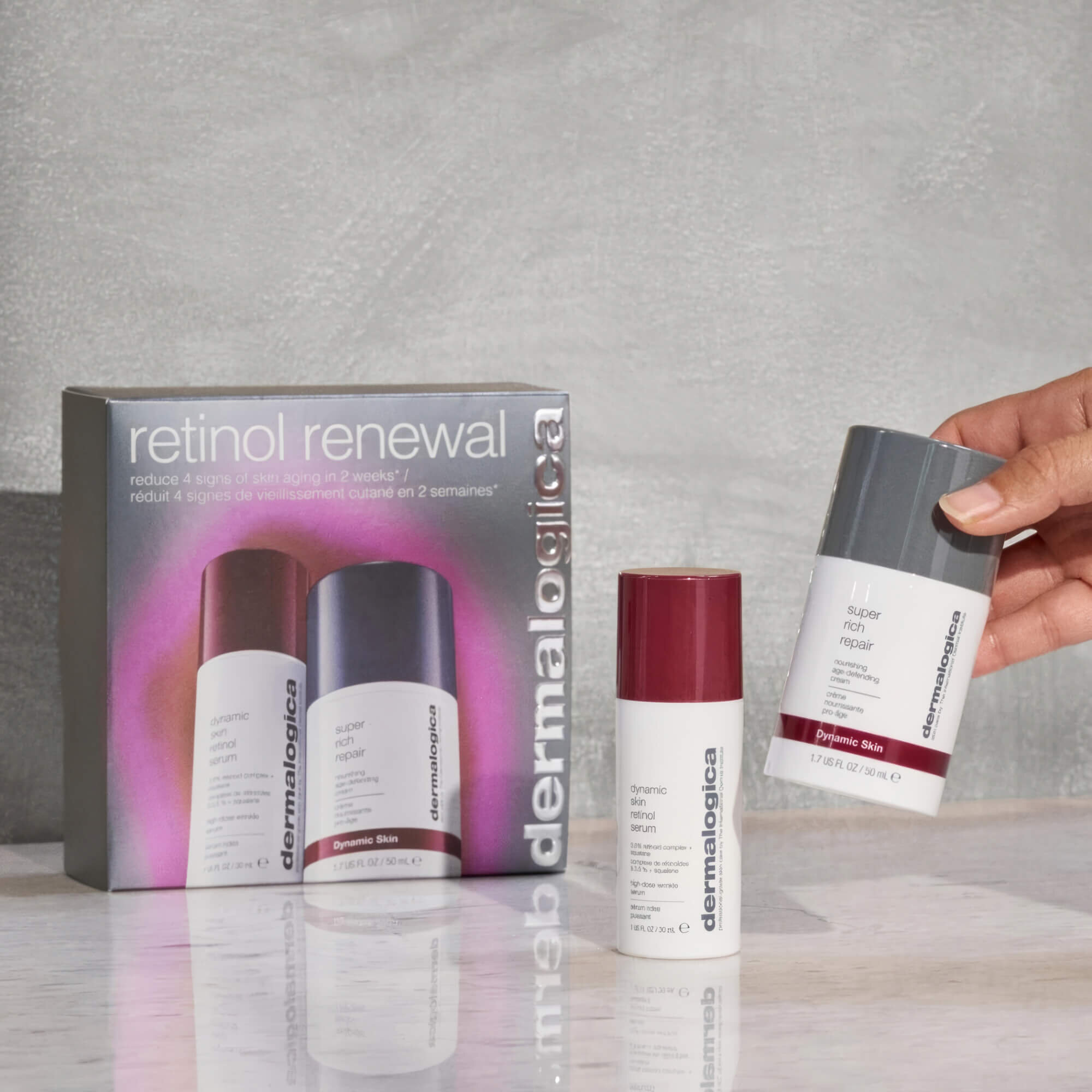 Дуэт бестселлеров анти-эйдж Dermalogica Retinol Renewal Kit