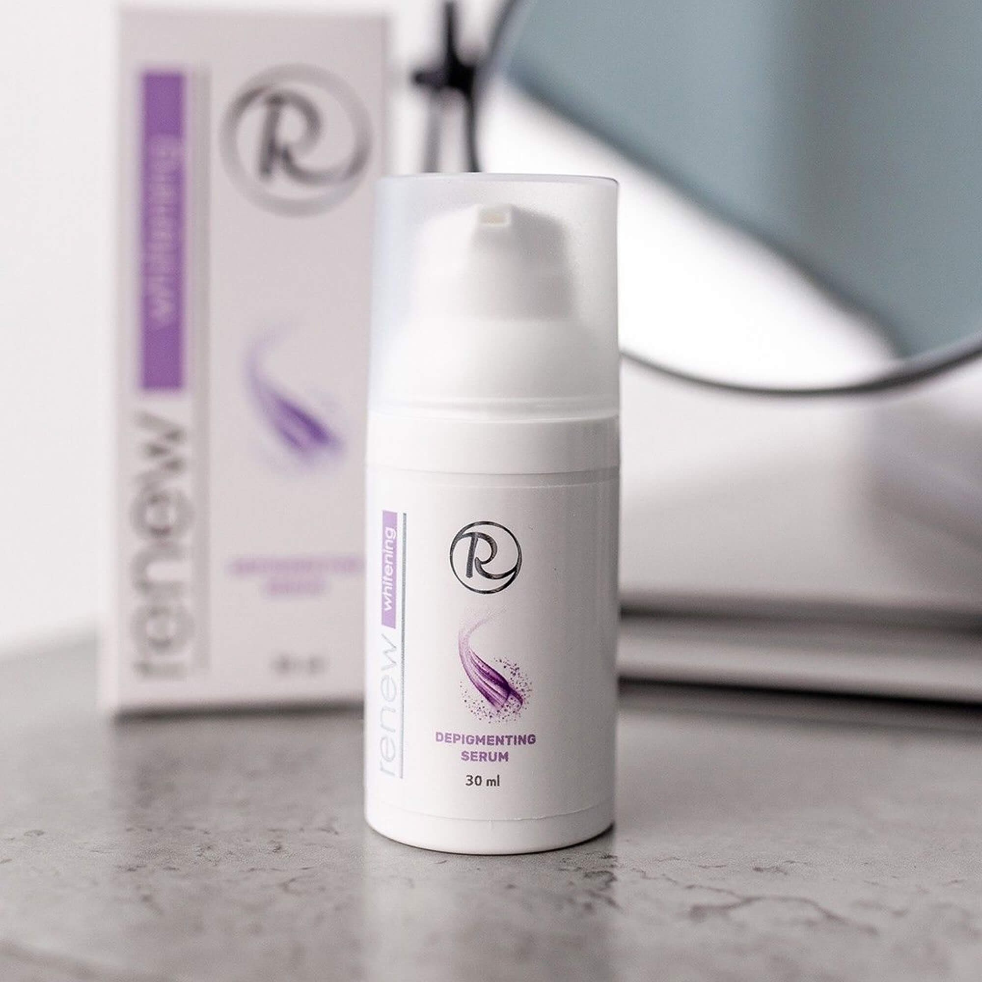 Відбілююча сироватка серум для обличчя Renew Protective Depigmenting Serum