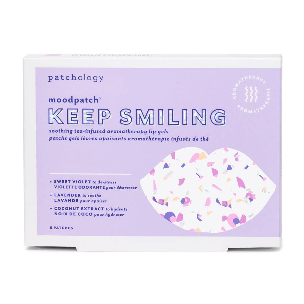 Заспокійливі патчі для губ Patchology moodpatch™ Keep Smiling Lip Gels