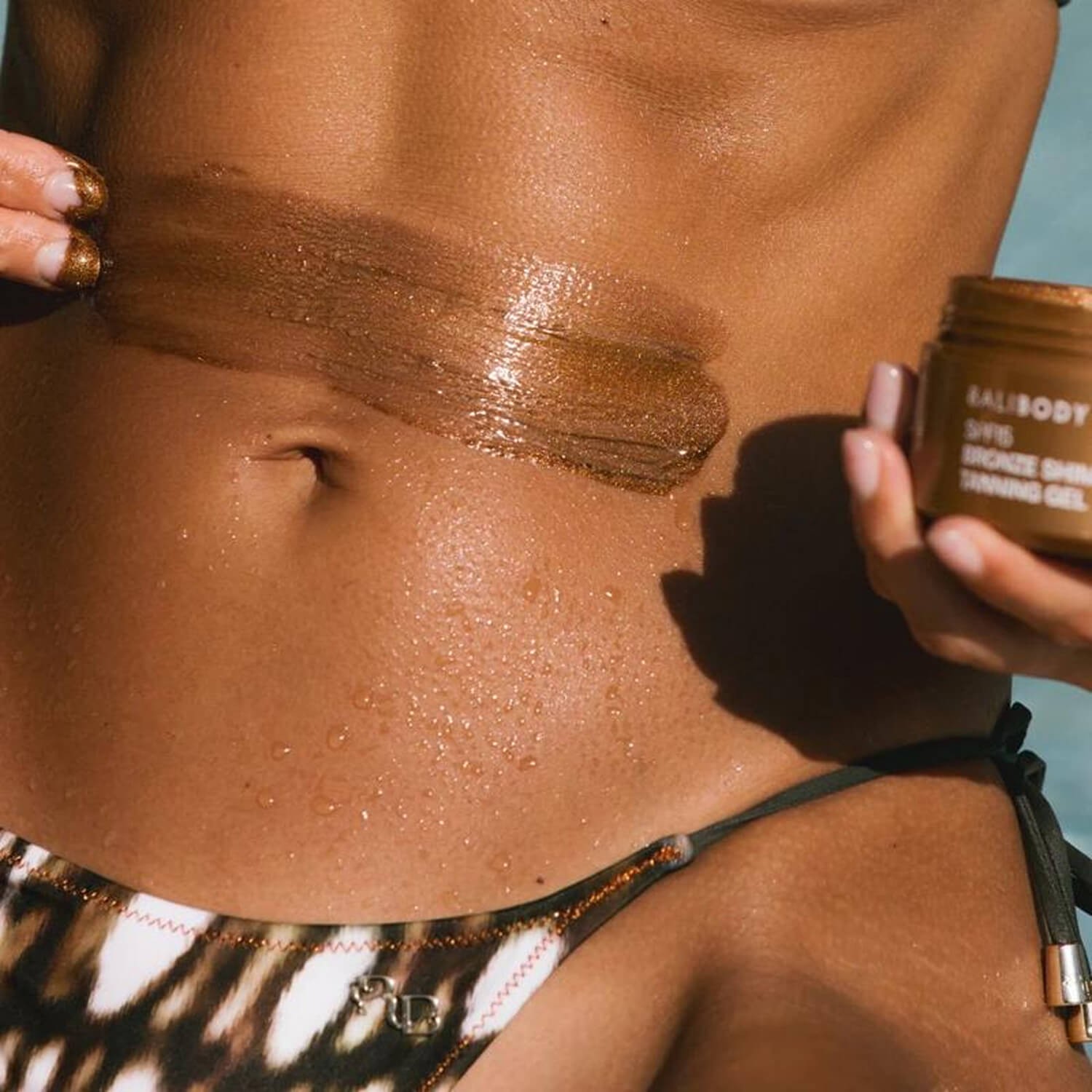 Гель для загара с шимером SPF15 Bali Body Shimmering Tanning Gel SPF15