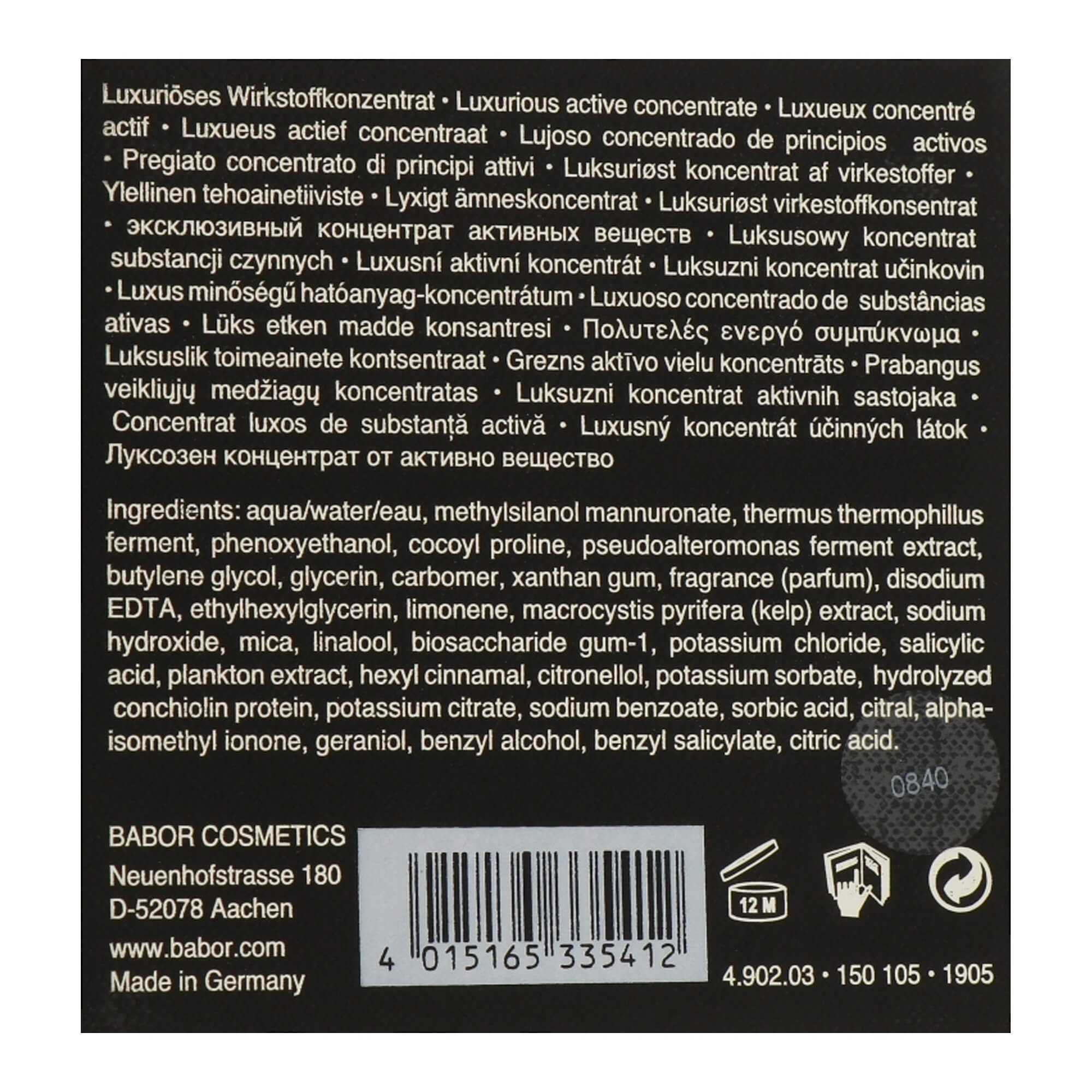 Babor SeaCreation The Serum цена