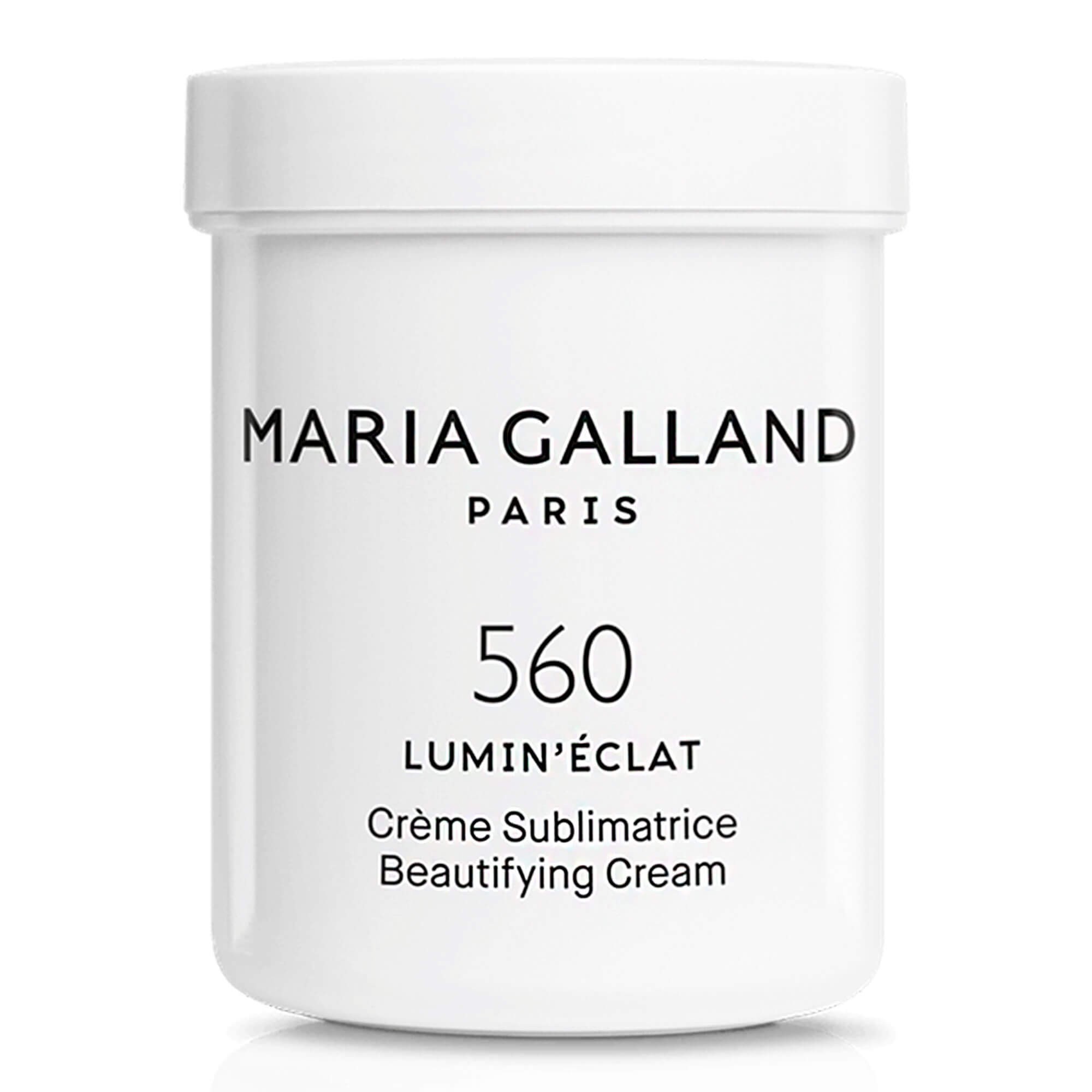 Зволожувальний пробіотичний крем для сяйва шкіри Maria Galland 560 Lumin’Éclat Beutifying Cream