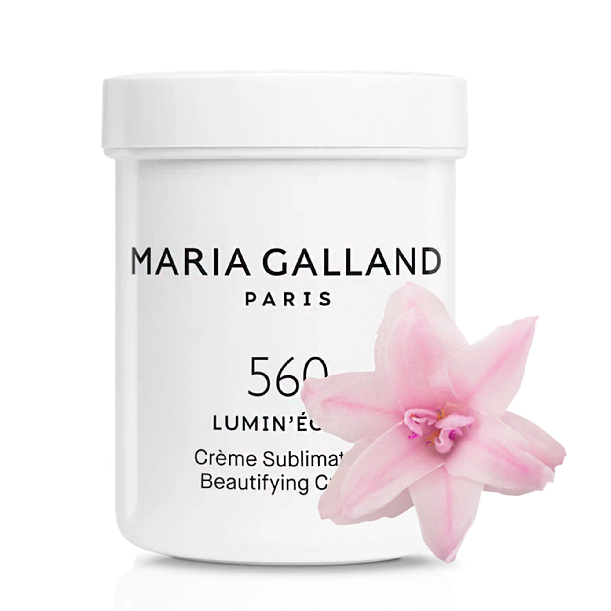 Зволожувальний пробіотичний крем для сяйва шкіри Maria Galland 560 Lumin’Éclat Beutifying Cream