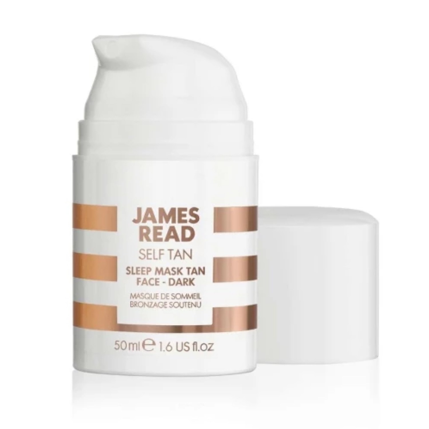 Ночная маска для лица с эффектом загара James Read Sleep Mask Tan Face Dark