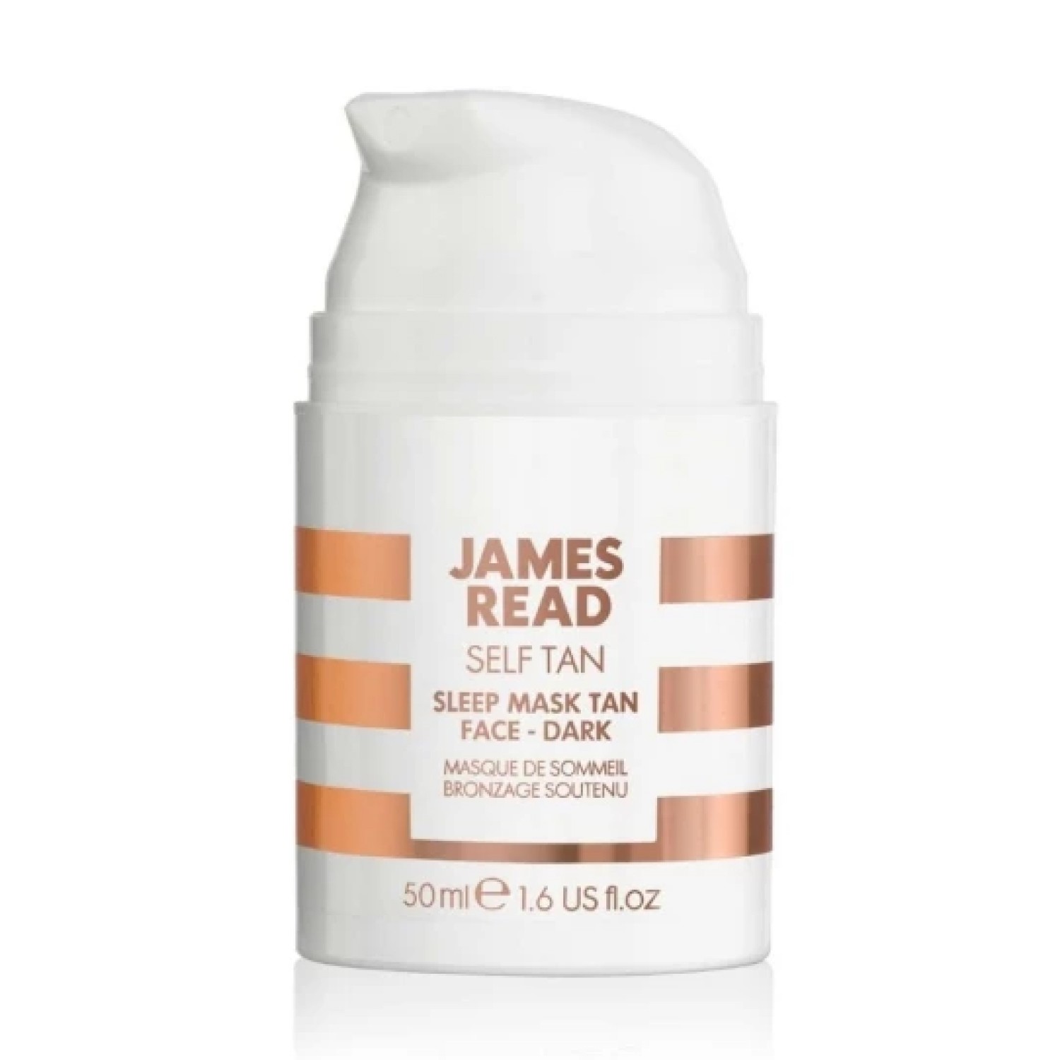 Ночная маска для лица с эффектом загара James Read Sleep Mask Tan Face Dark