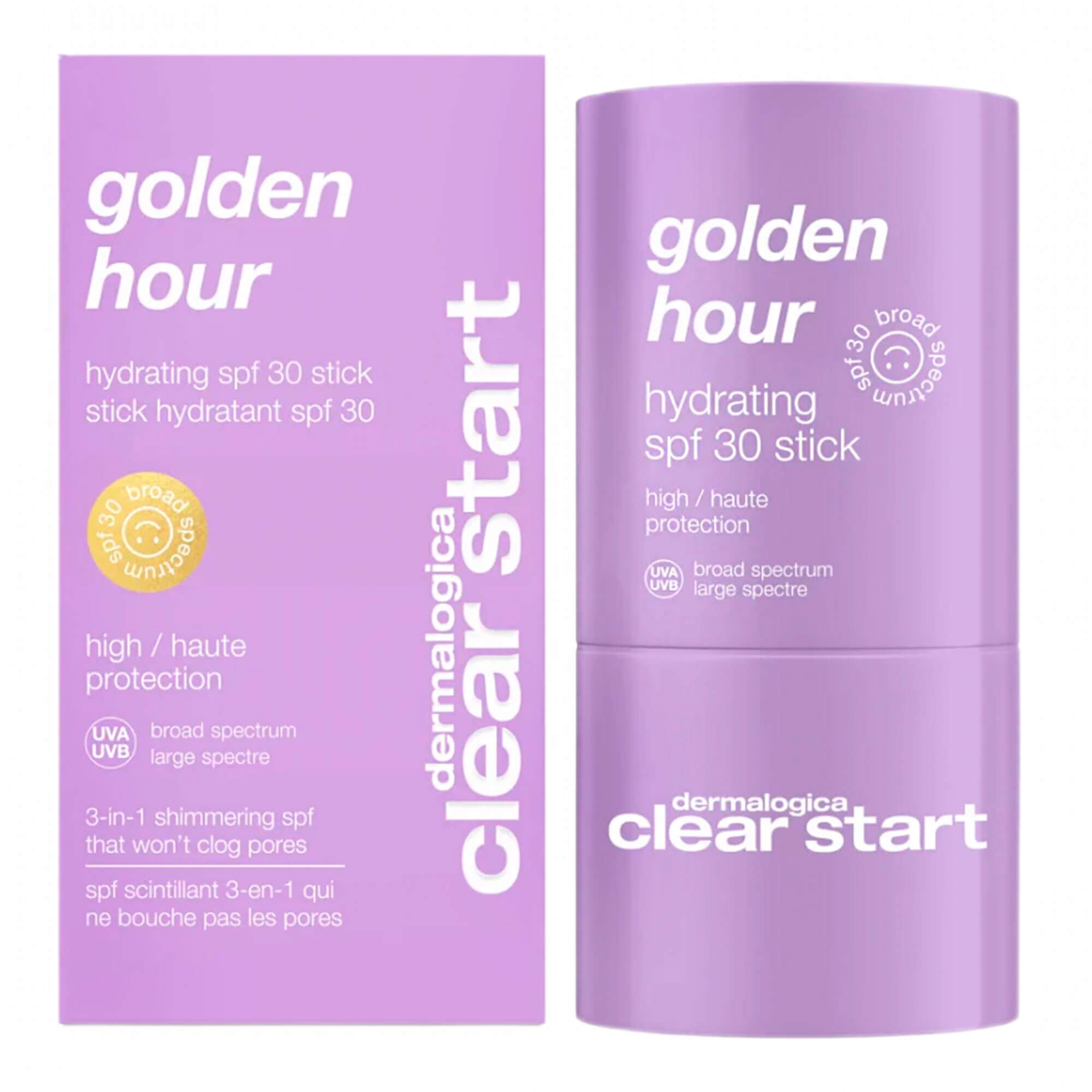 Солнцезащитный увлажняющий стик с эффектом сияния Dermalogica Golden Hour Hydrating stick SPF30