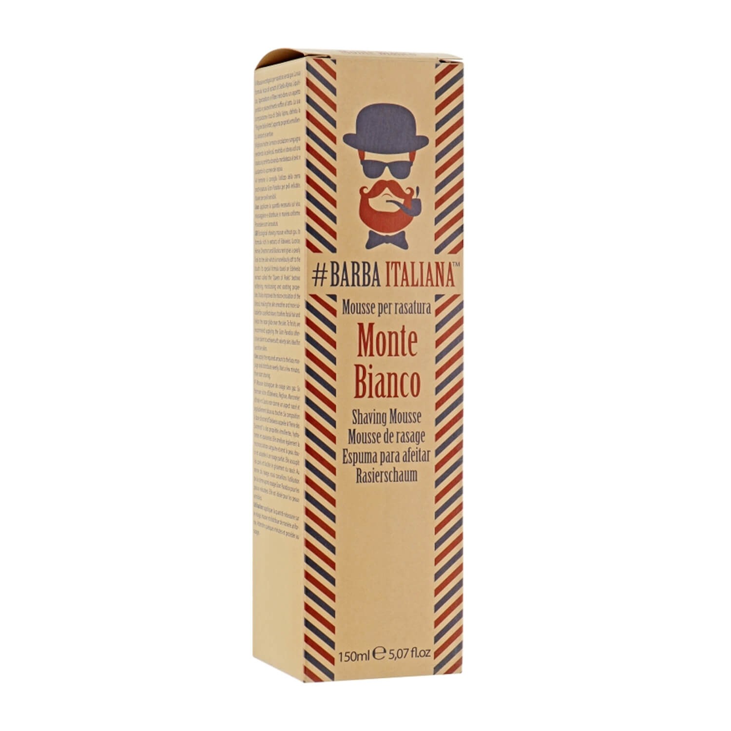 Піна-мус для гоління Barba Italiana Shaving Mousse Monte Bianco