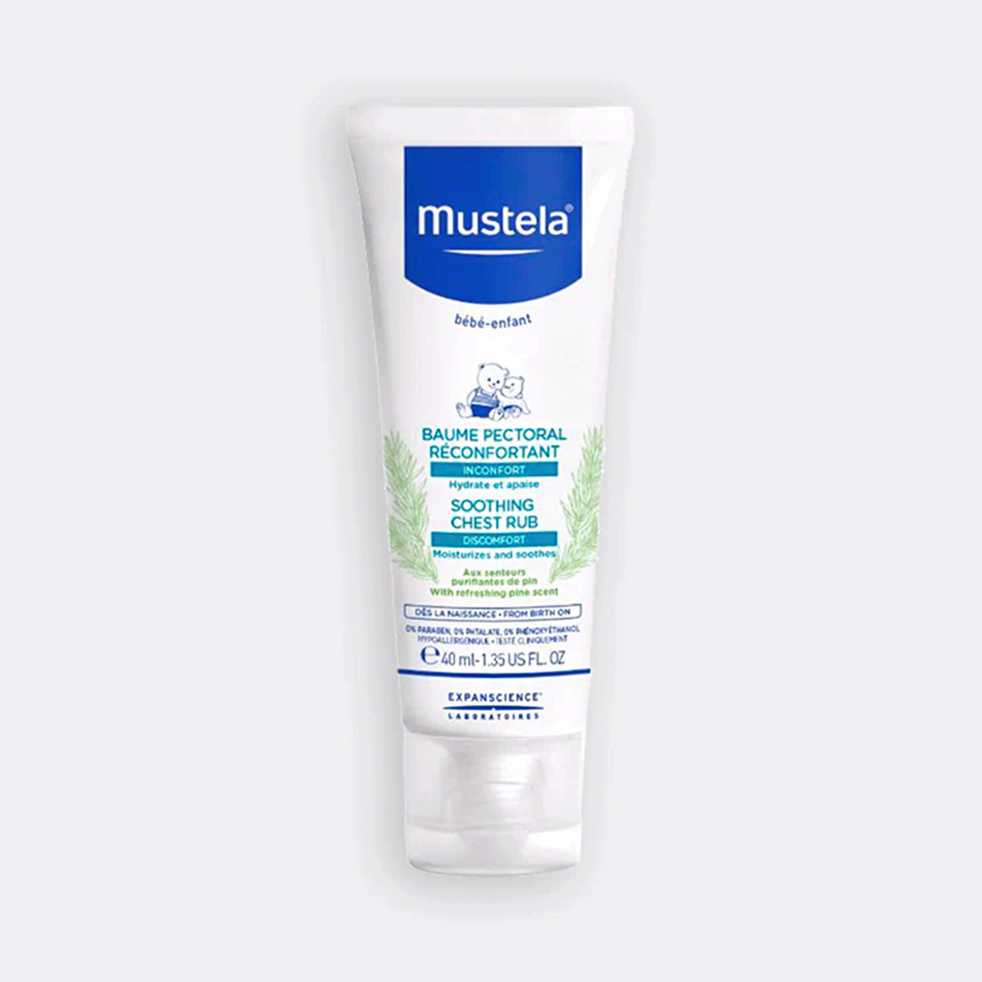 Успокаивающий бальзам для тела Mustela Soothing Chest Rub