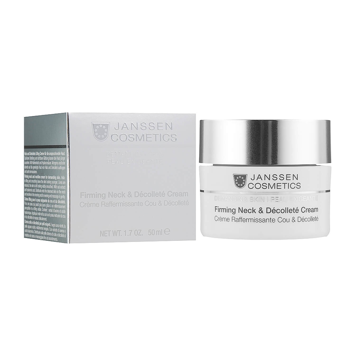 Janssen Cosmetics Firming Neck And Decollete Cream - Укрепляющий крем для кожи лица, шеи и декольте