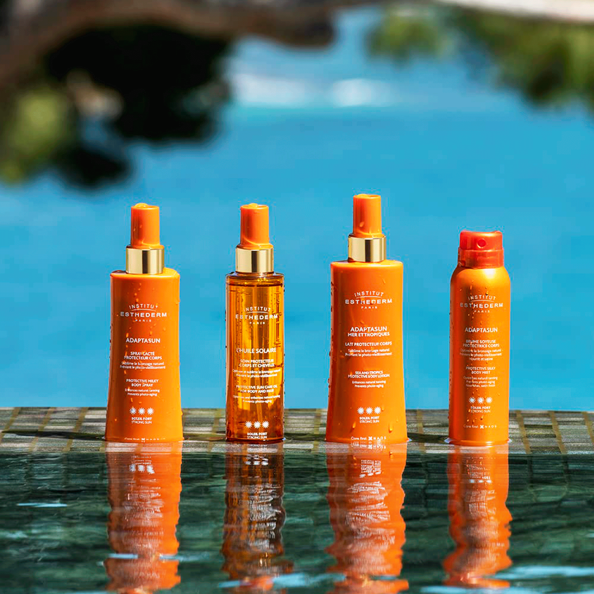 Лосьон для тела Adaptasun Institut Esthederm Body Milk Strong Sun