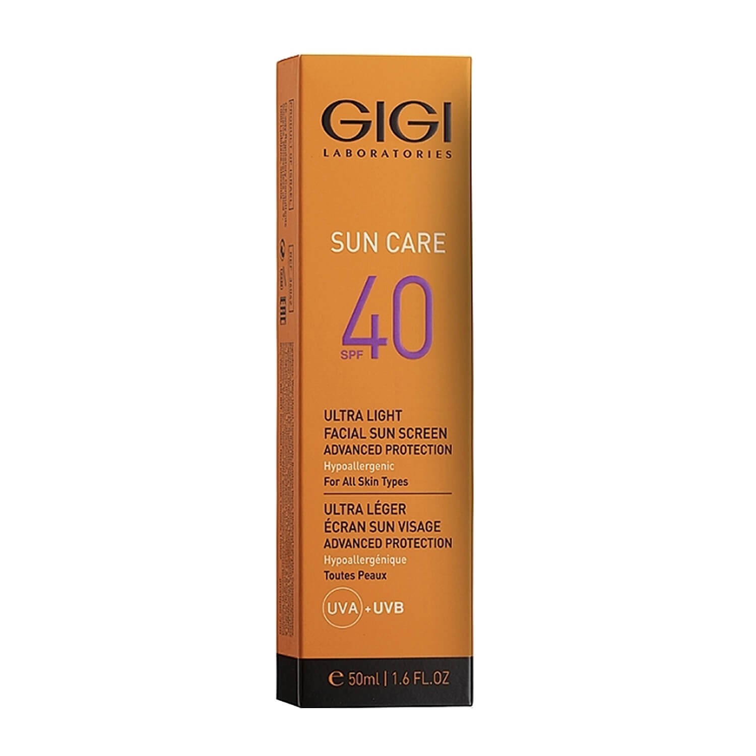 Ультразахисна емульсія SPF-40 GIGI Sun Care Ultra Light SPF-40