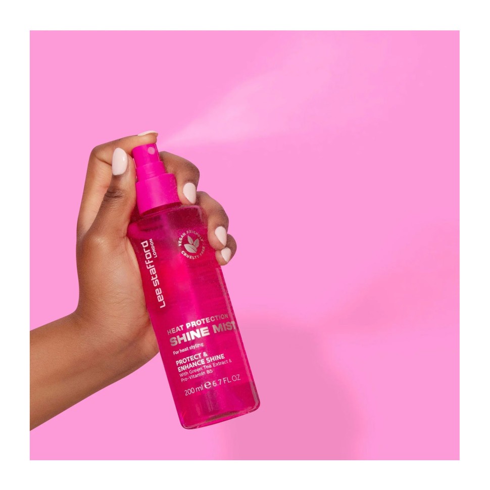 Защитный спрей для сияния волос Lee Stafford Heat Protection Shine Mist
