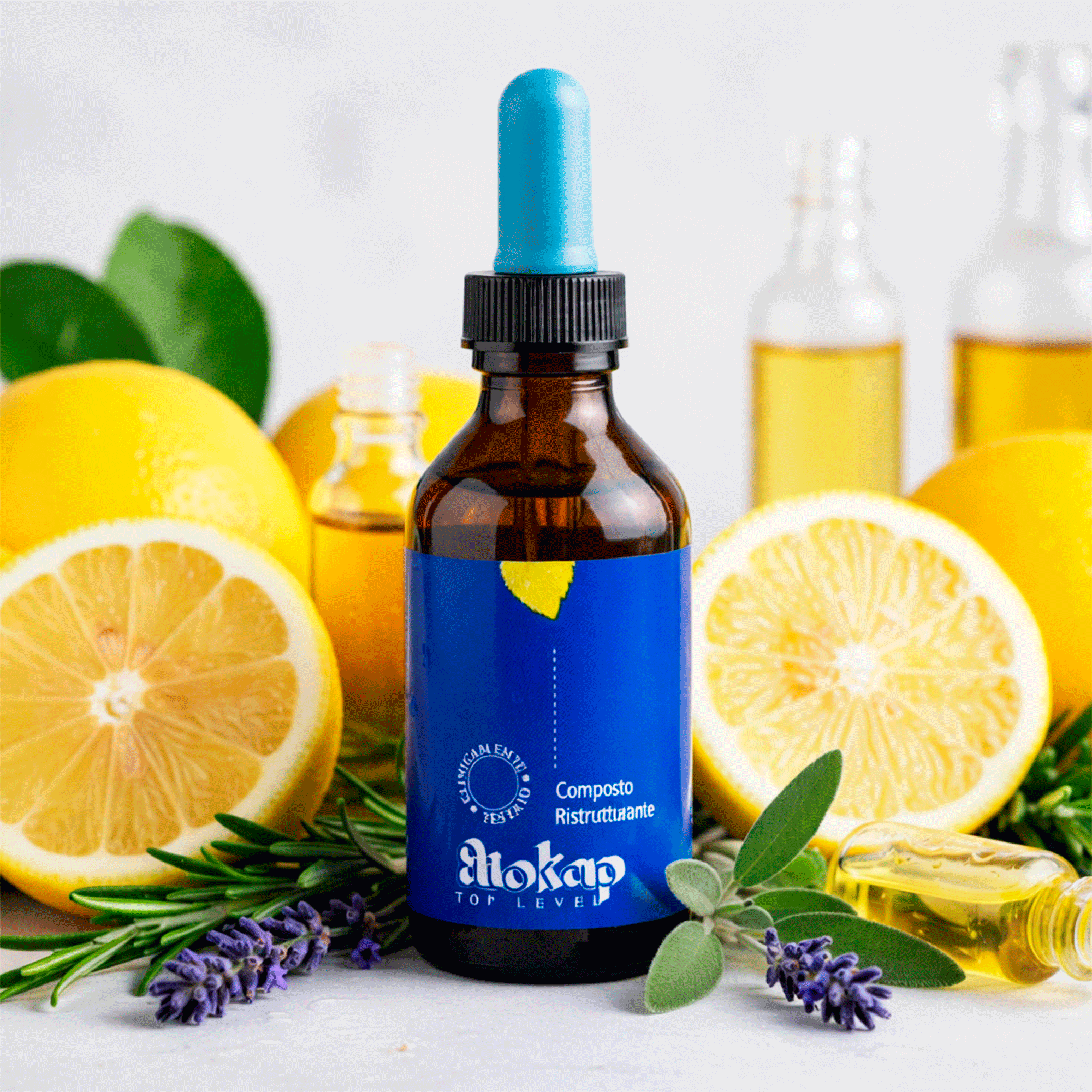 Відновлюючий склад для волосся Eliokap Top Level Composto Ristrutturante