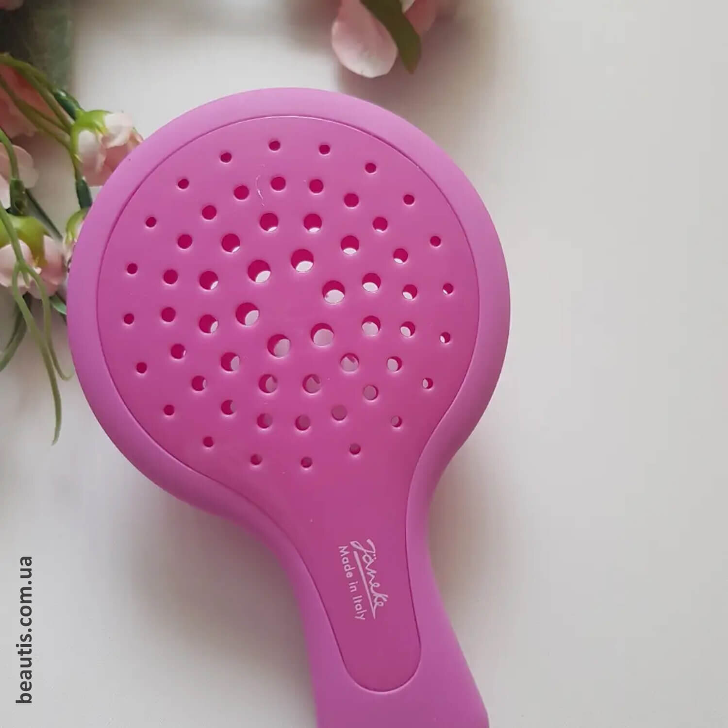 Міні гребінець фуксія Janeke MINI Superbrush Fuchsia