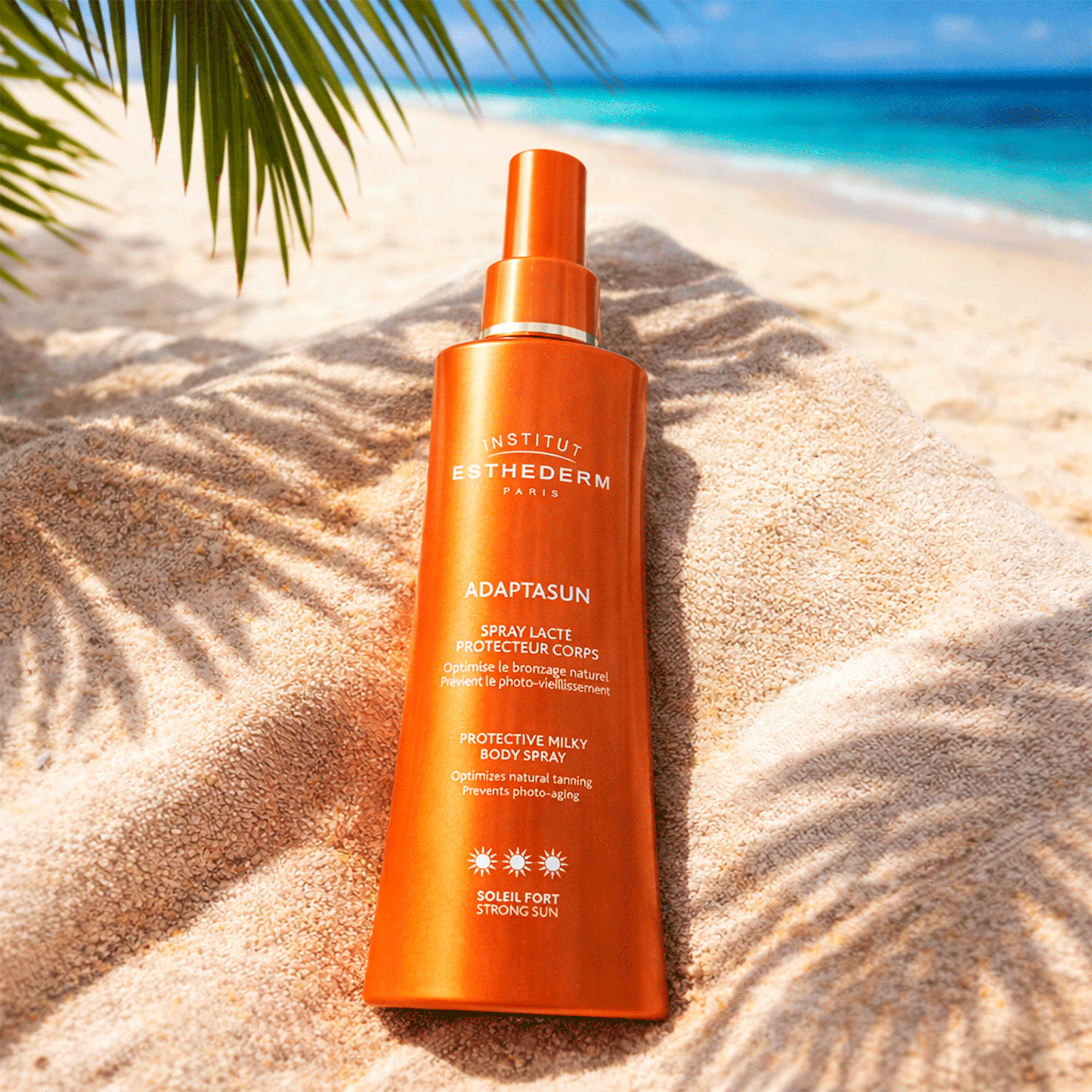 Спрей для тела Adaptasun Institut Esthederm Milky Sun Strong Sun