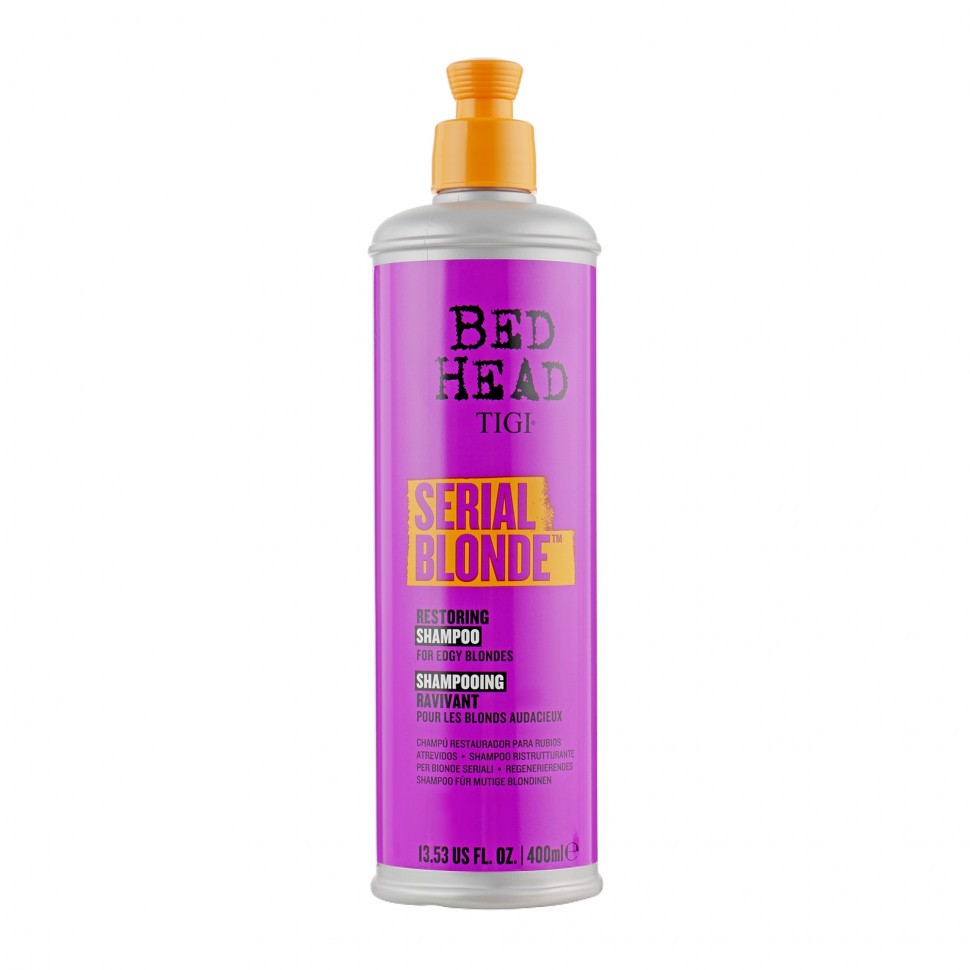 TIGI Bed Head Serial Blonde Shampoo - Відновлюючий шампунь для освітленого волосся