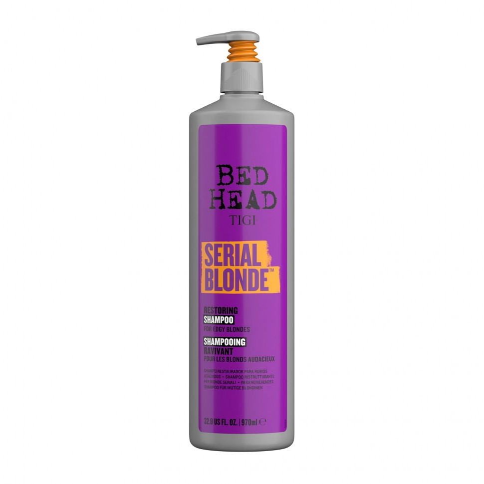 Відновлюючий шампунь для освітленого волосся TIGI Bed Head Serial Blonde Shampoo