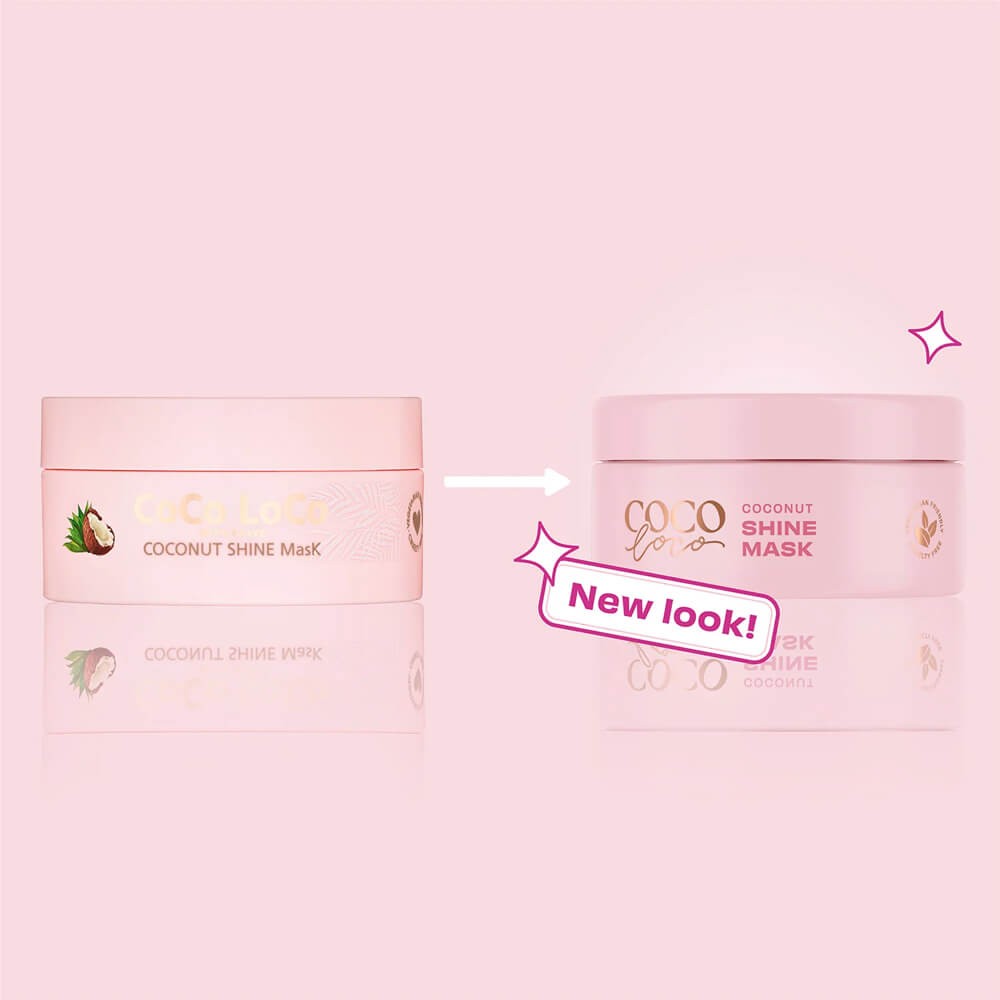 Маска для сяйва волосся з кокосовим маслом Lee Stafford Coco Loco Shine Mask