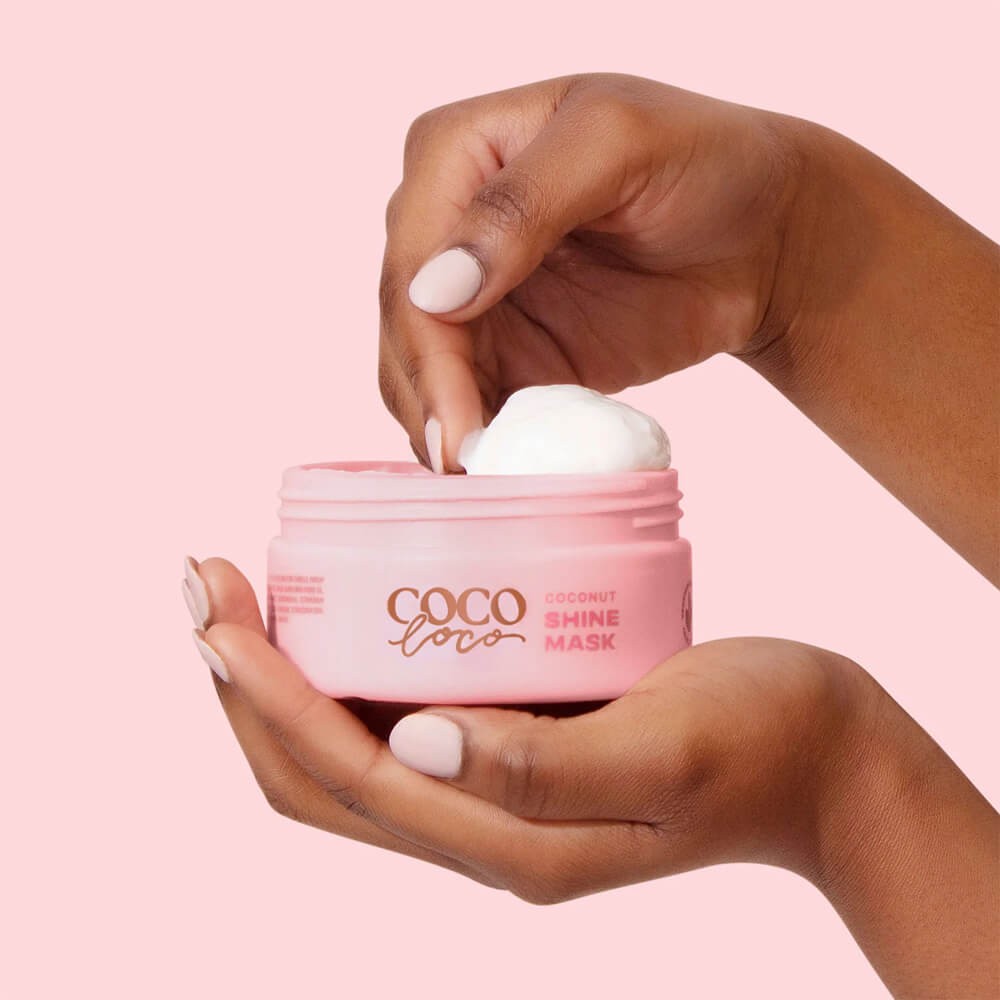 Маска для сяйва волосся з кокосовим маслом Lee Stafford Coco Loco Shine Mask