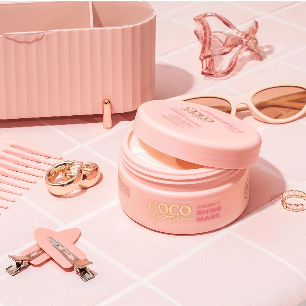 Маска для сяйва волосся з кокосовим маслом Lee Stafford Coco Loco Shine Mask