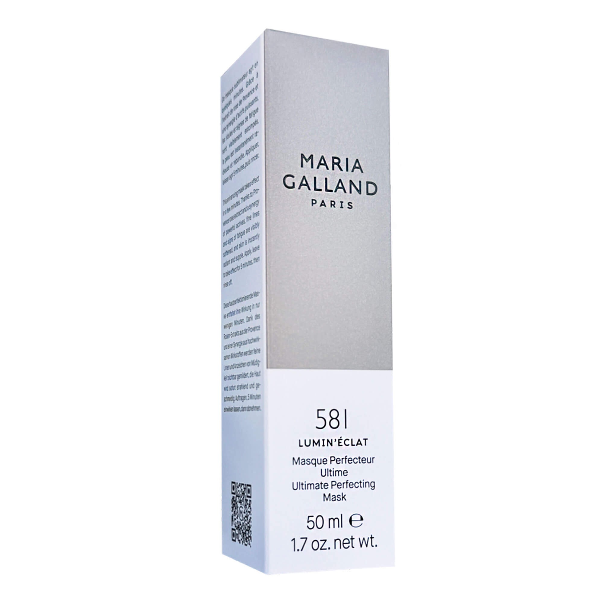 Маска для миттєвого зволоження та сяйва  Maria Galland 581 Lumin’Éclat Ultimate Perfecting Mask