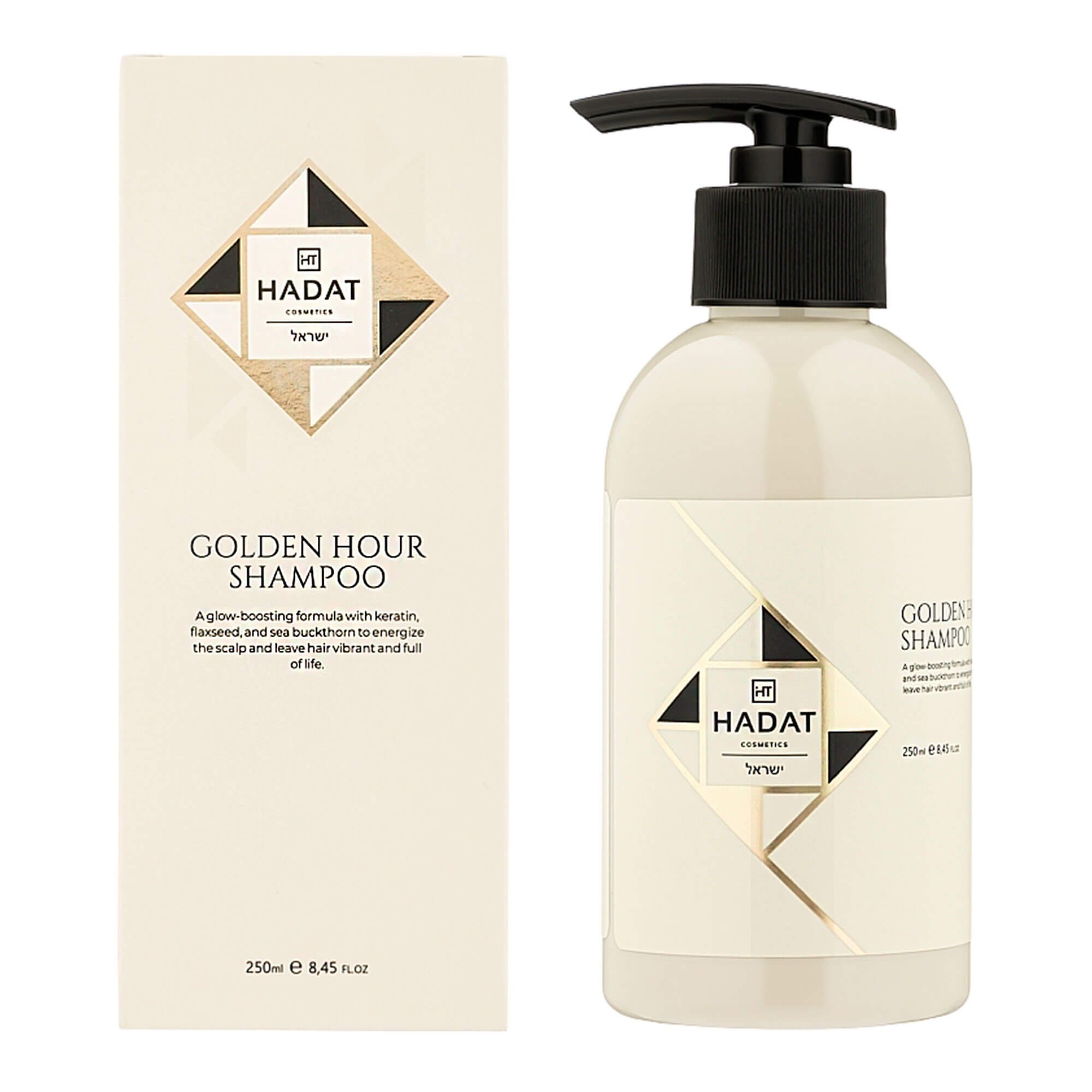 Шампунь для фарбованого та освітленого волосся Hadat Golden Hour Shampoo