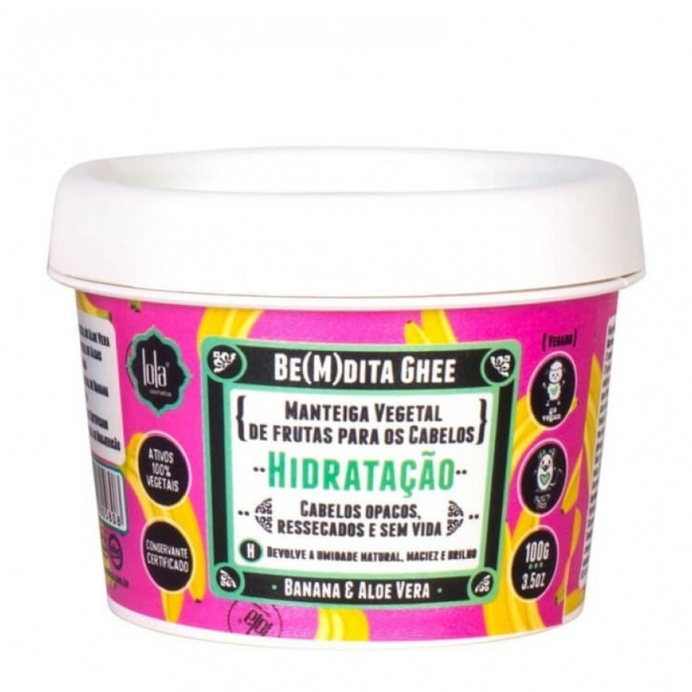 Маска для волос Lola Cosmetics Be(M) Dita Ghee Hidratacao Banana E Aloe Vera Mask