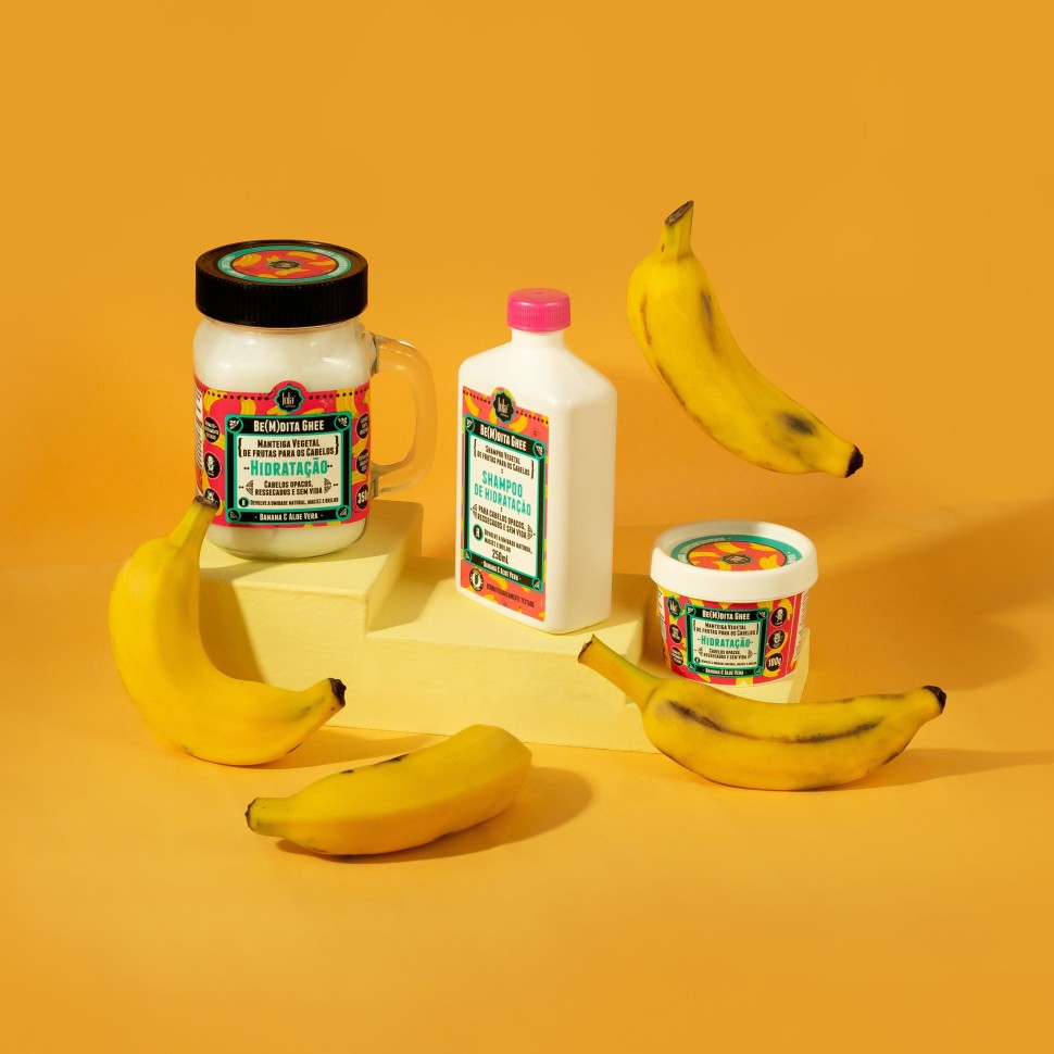 Маска для волос Lola Cosmetics Be(M) Dita Ghee Hidratacao Banana E Aloe Vera Mask