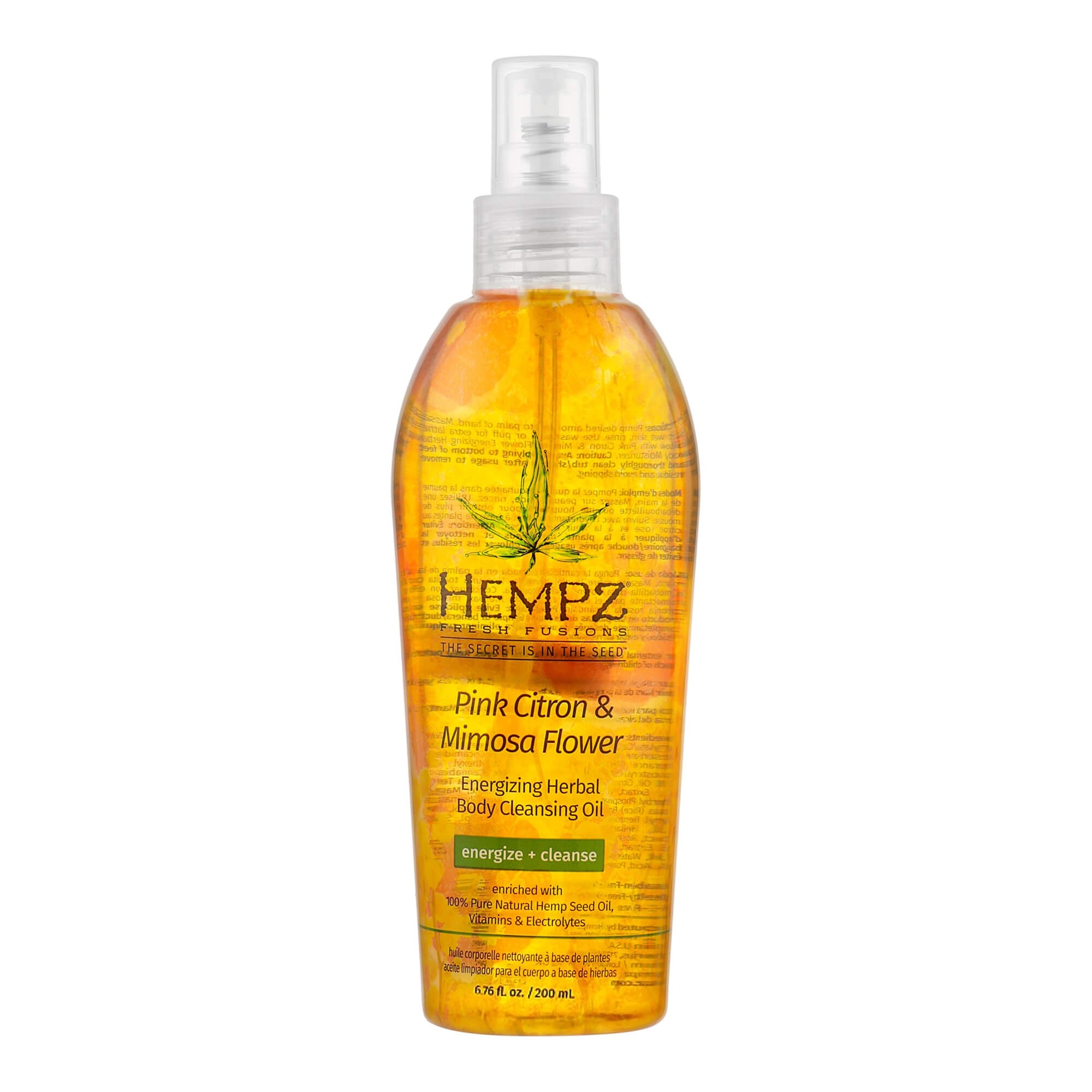 Отзывы o Hempz Fresh Fusions Pink Citron &amp; Mimosa Flower Energizing Herbal Body Cleansing Oil  - Очищающее масло для душа розовый лимон и мимоза