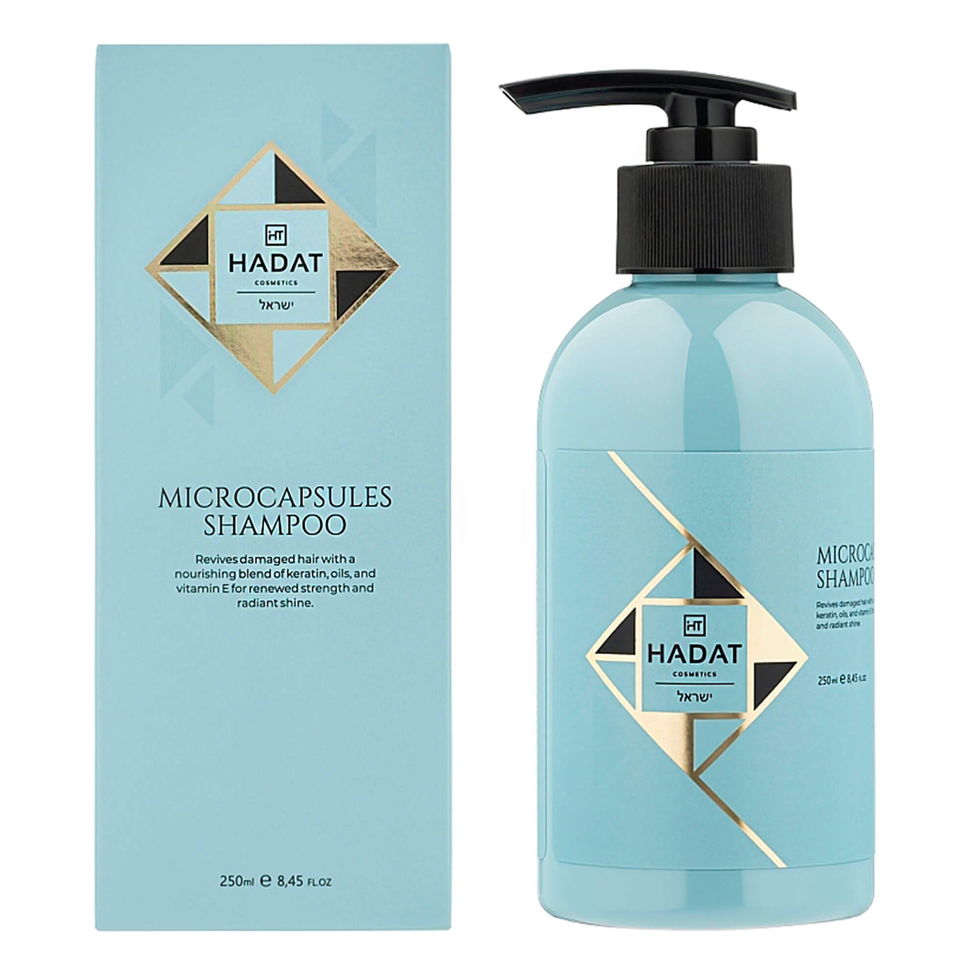 Смягчающий шампунь с микрокапсулами Hadat Microcapsules Shampoo