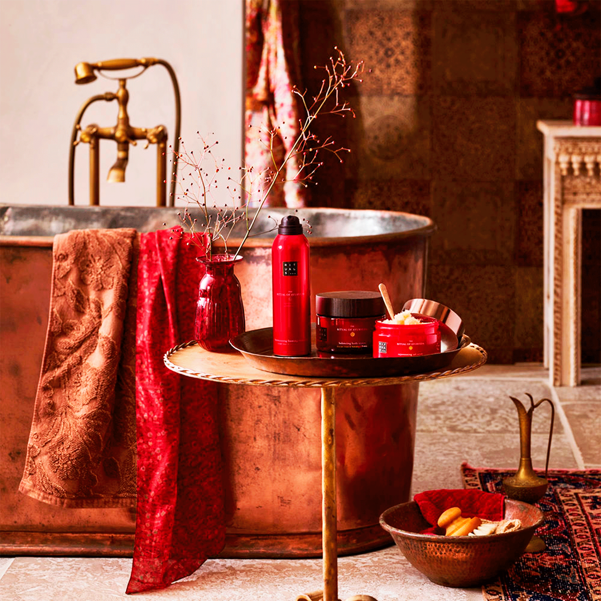 Гель-пенка для душа Rituals The Ritual of Ayurveda Foaming Shower Gel