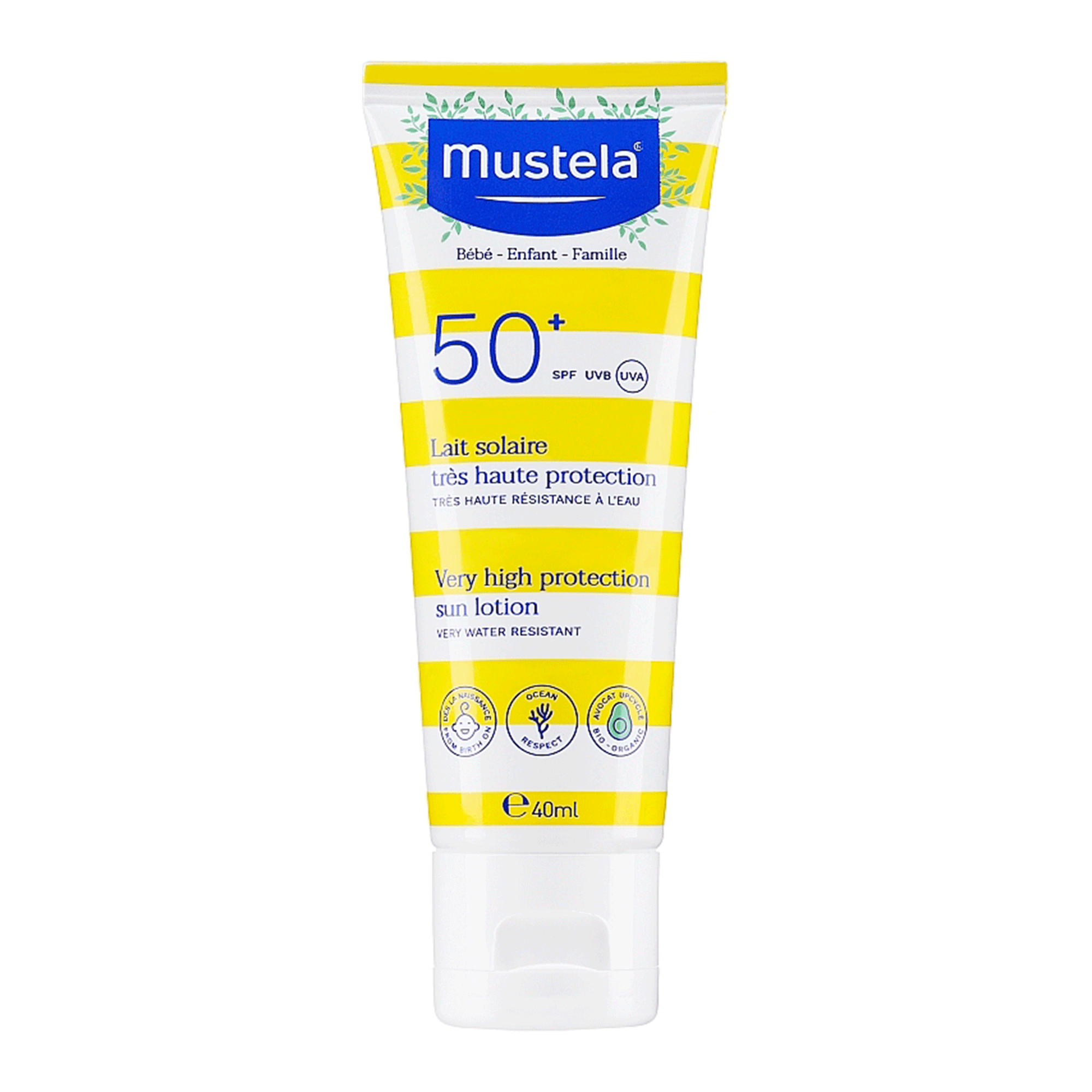 Mustela Детский солнцезащитный лосьон для лица и тела