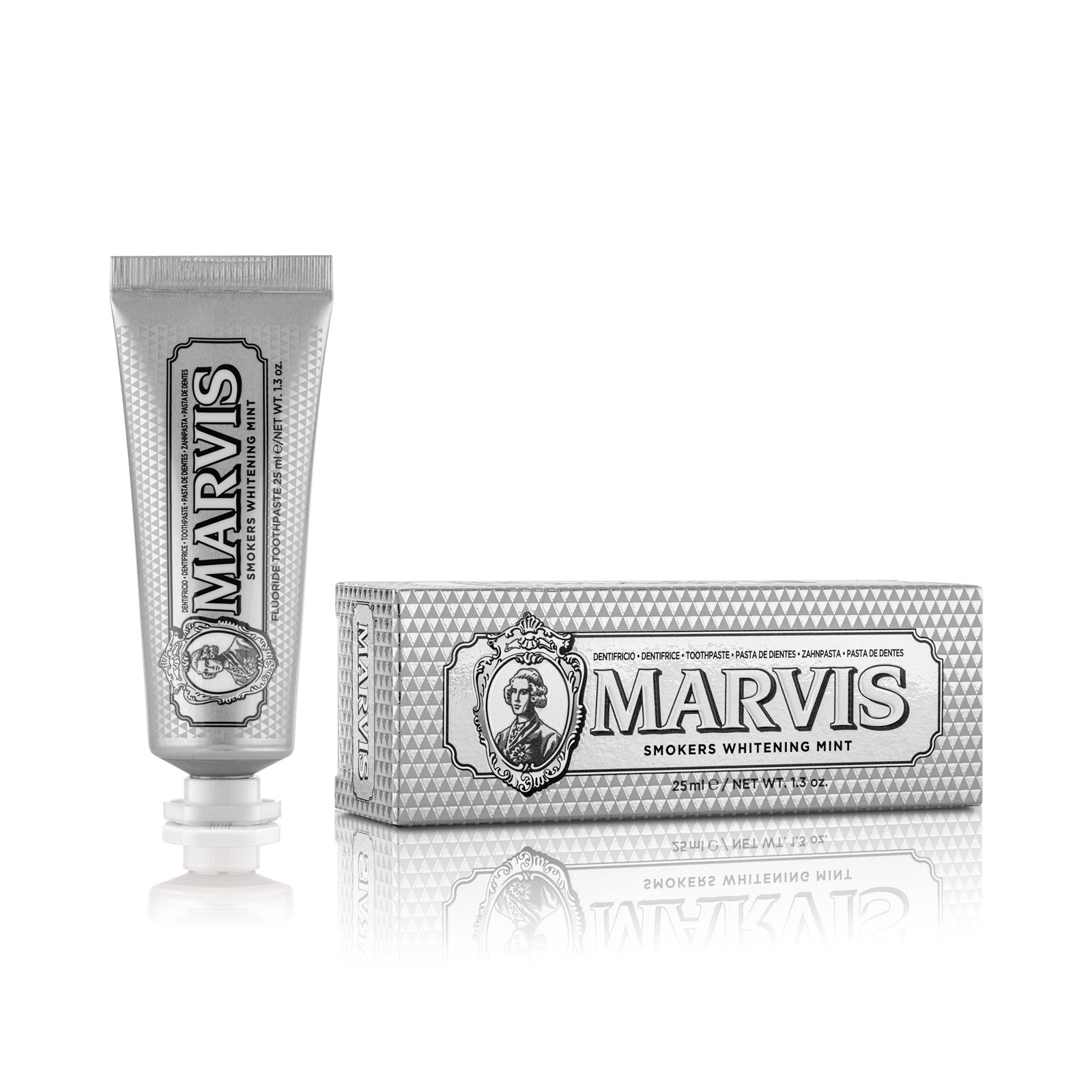 Зубная паста Отбеливающая мята для курильщиков Marvis Smokers Whitening Mint