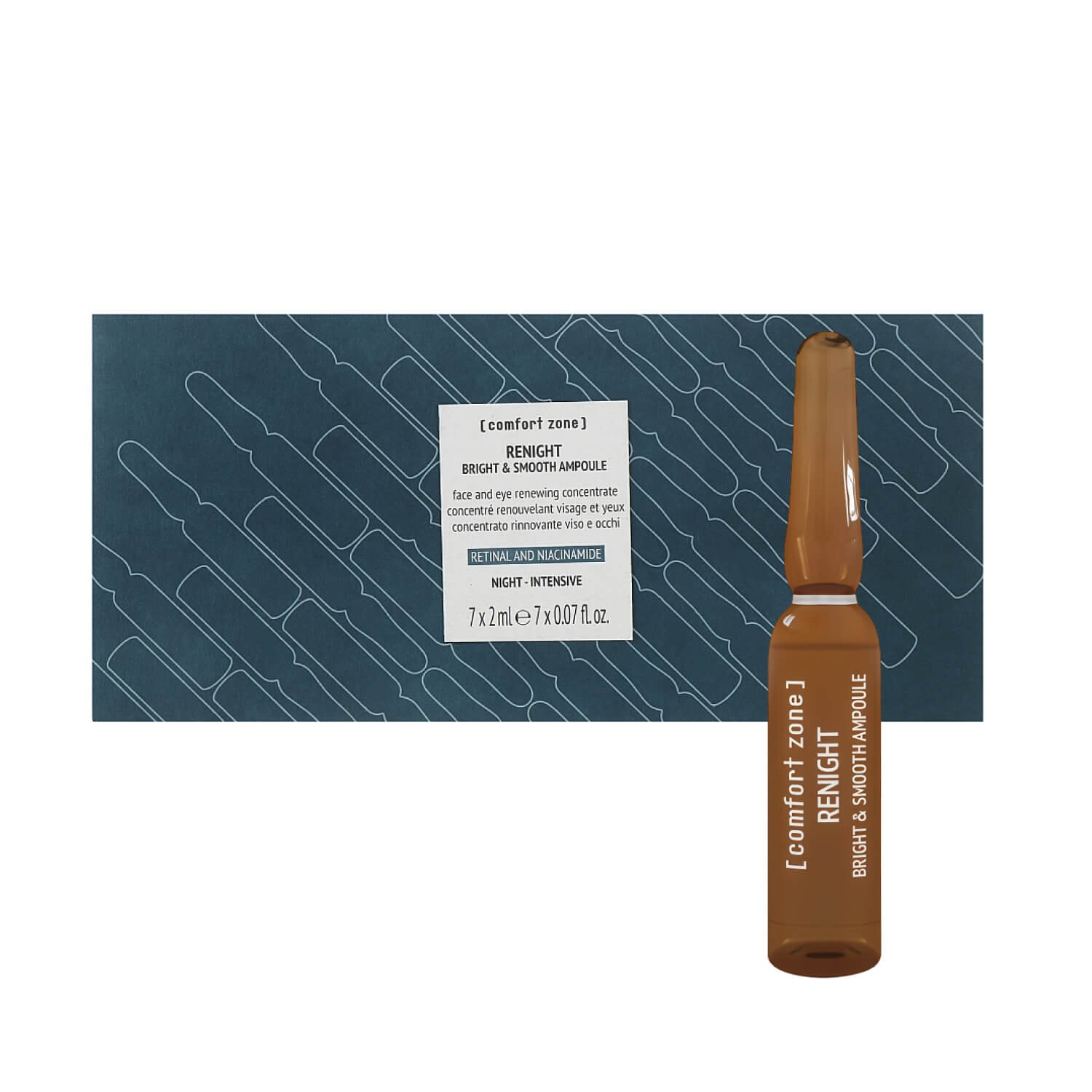 Comfort Zone Renight Bright Smooth Ampoule купить