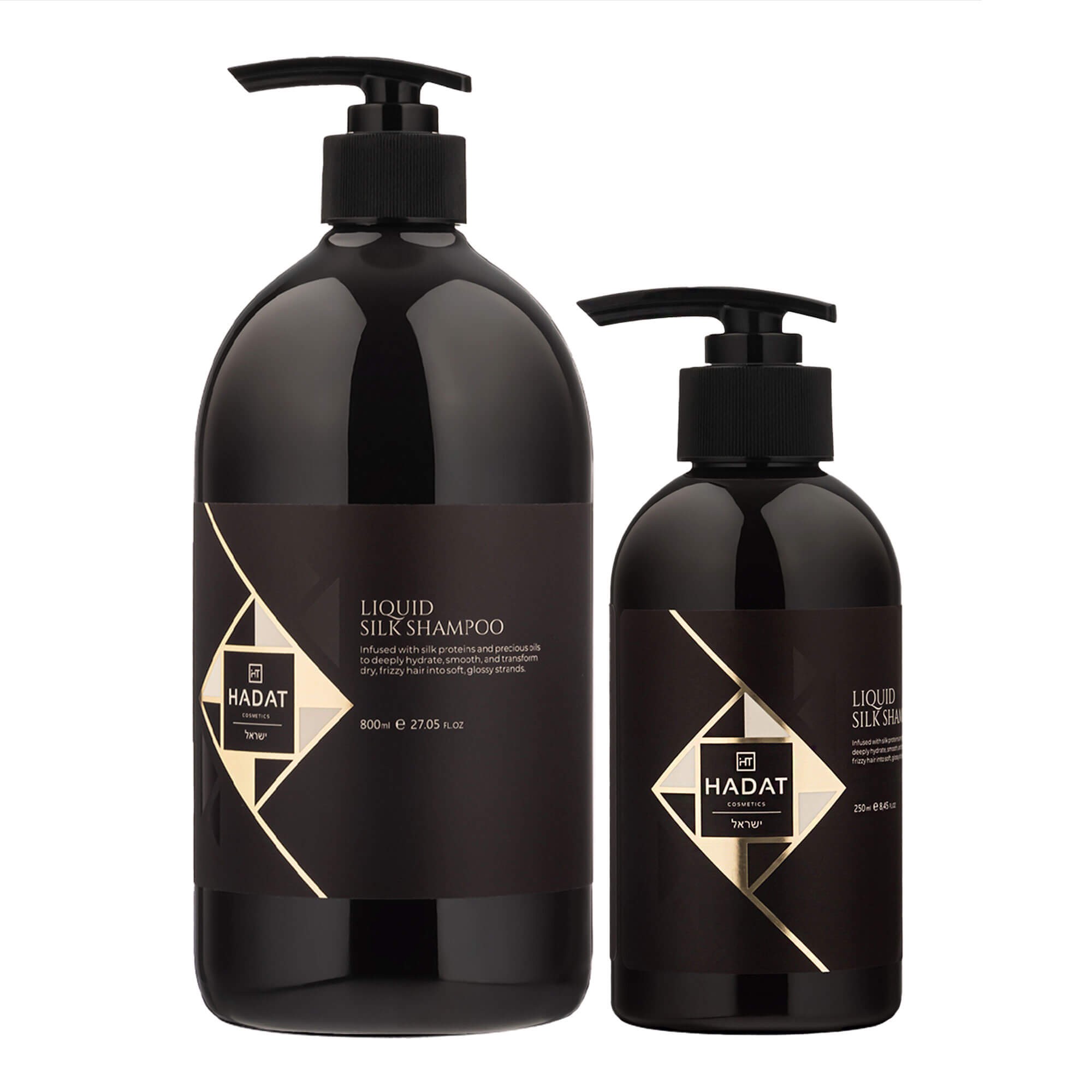 Шампунь для відновлення сяйва та блиску волосся «Рідкий Шовк» Hadat Liquid Silk Shampoo